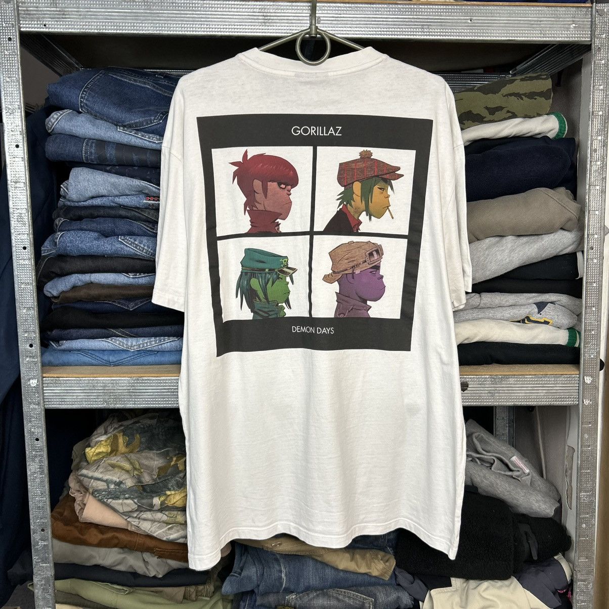 Band Tees Mens Gorillaz Big Logo Streetwear band group tee Size US XL / EU 56 / 4 - 1 Thumbnail