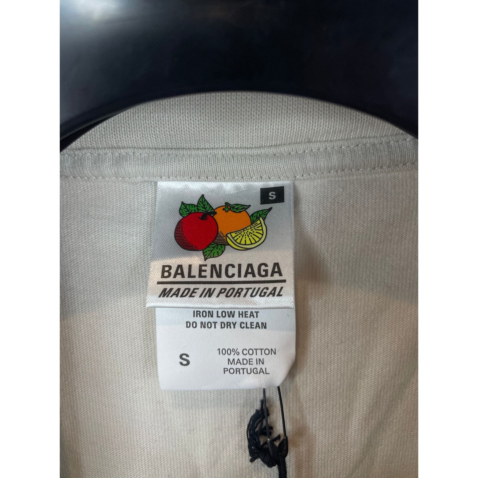 Balenciaga Balenciaga XXXL Tee Beige Black New With Tags Small Size US S / EU 44-46 / 1 - 3 Thumbnail
