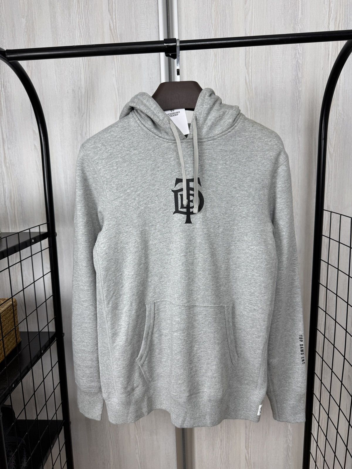 Reigning Champ Reigning Champ Hoodie Gray Pullover Sweatshirt French Terry Size US S / EU 44-46 / 1 - 1 Thumbnail