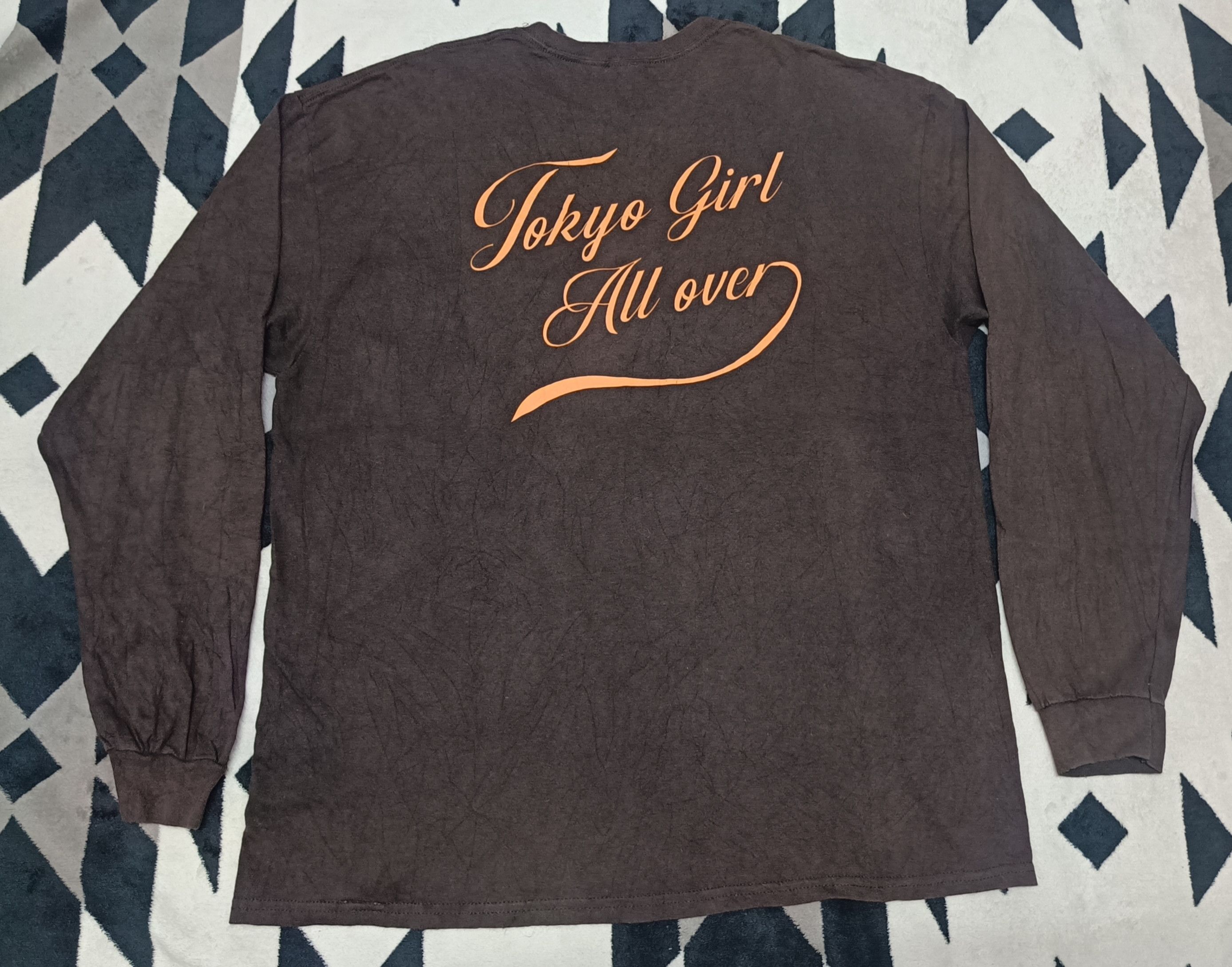 Anime 🔥🔥Rare Tokyo Girl Long Sleeve Tee Size US L / EU 52-54 / 3 - 4 Thumbnail