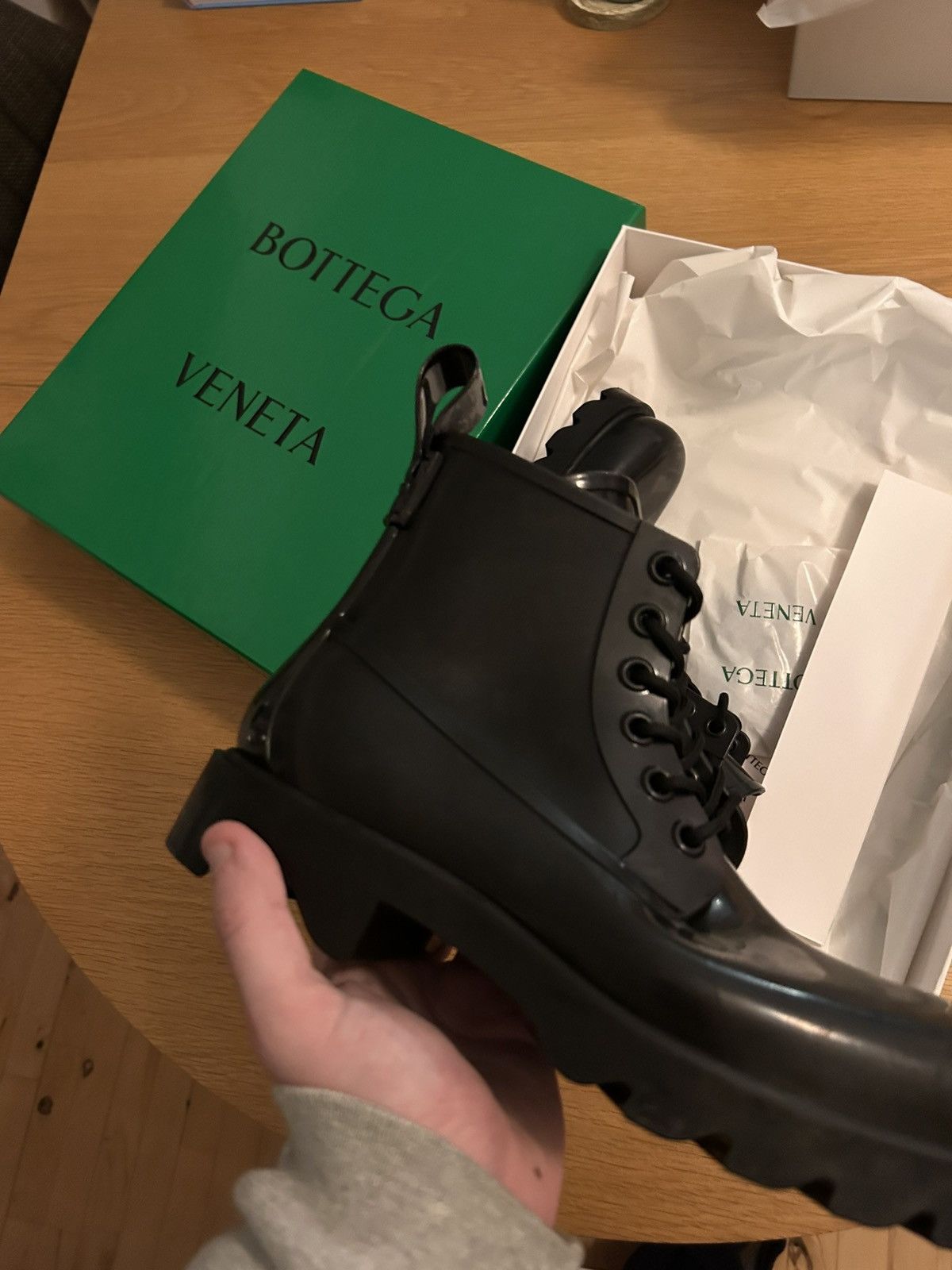 Bottega Veneta Bottega Veneta Rubber Boots Size US 8 / EU 41 - 2 Thumbnail