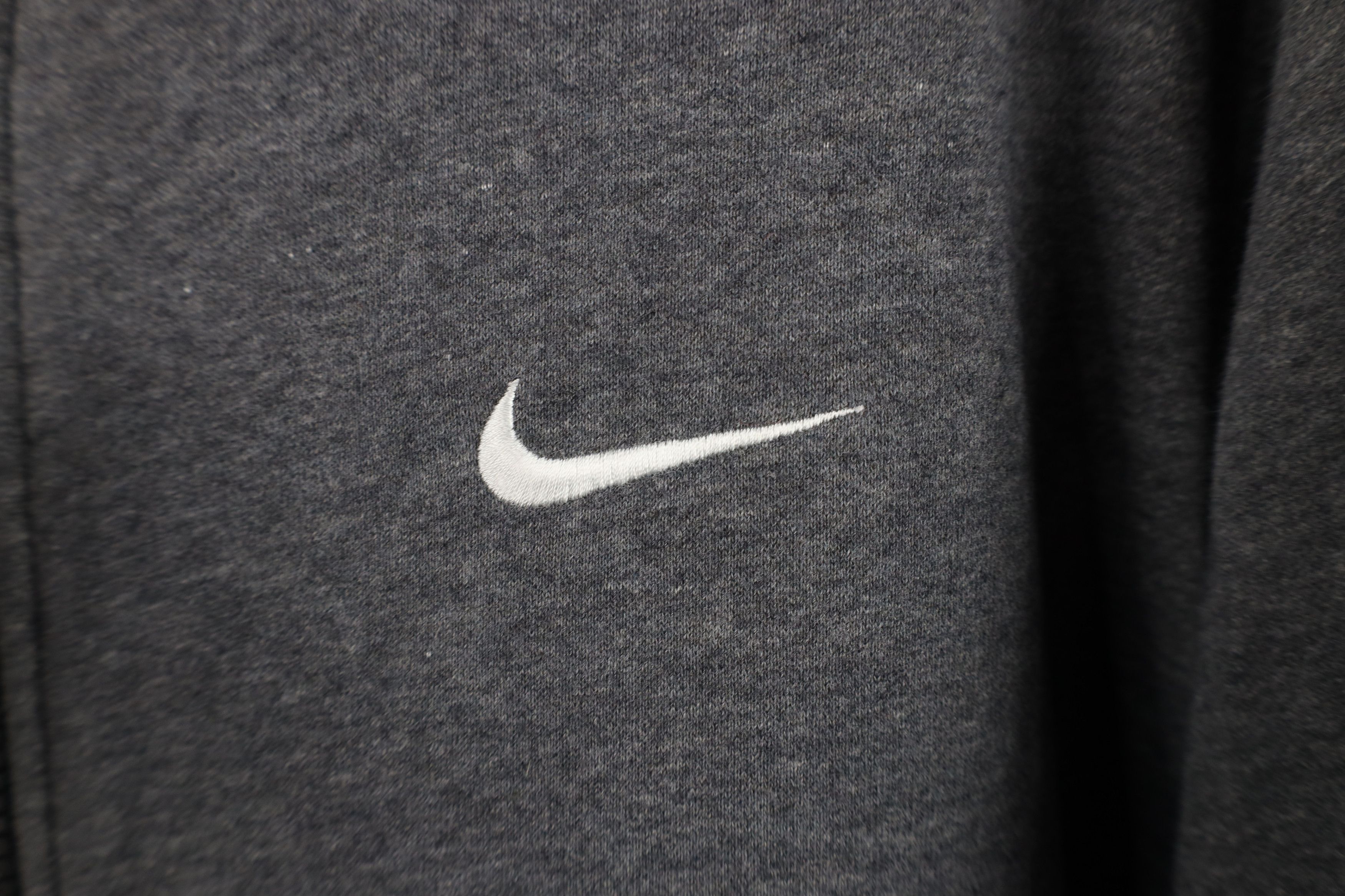 Nike Vintage Nike Mini Swoosh Full Zip Hoodie Sweatshirt Gray Size US M / EU 48-50 / 2 - 5 Thumbnail