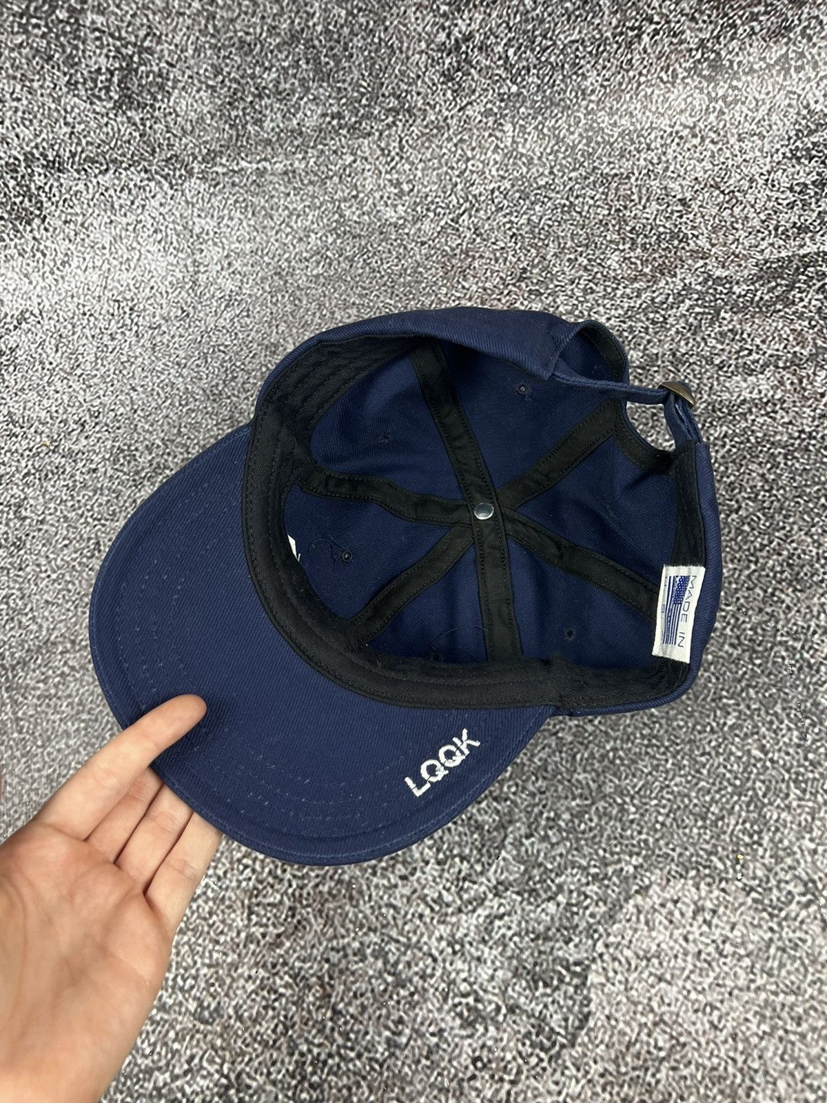 LQQK Studio Lqqk Studio Embroidered logo adjustable strap baseball cap Size ONE SIZE - 4 Thumbnail