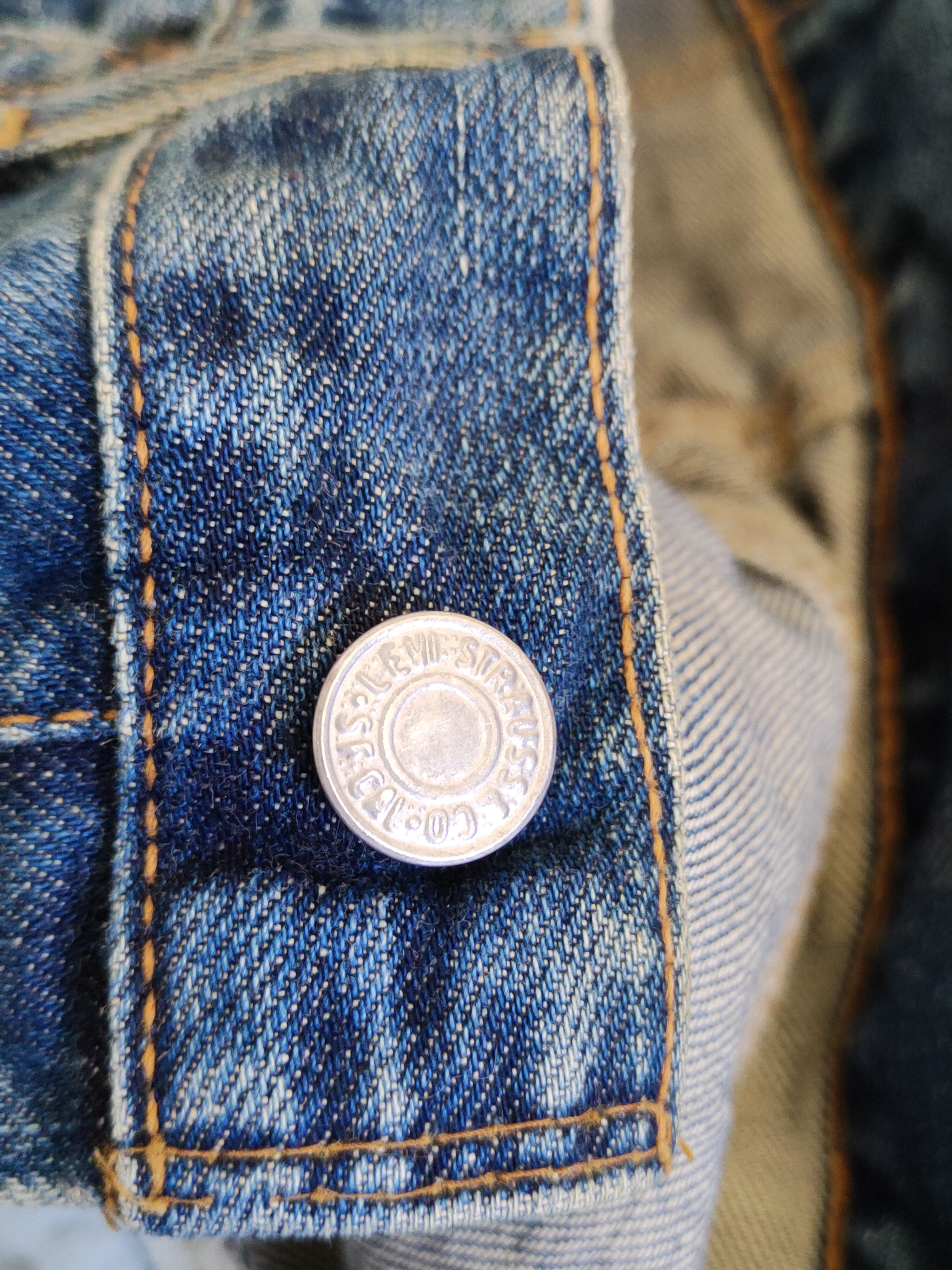 Levi's Levi's Dark Blue Faded Distressed Ripped Jeans #S1836 Size US 28 / EU 44 - 18 Thumbnail