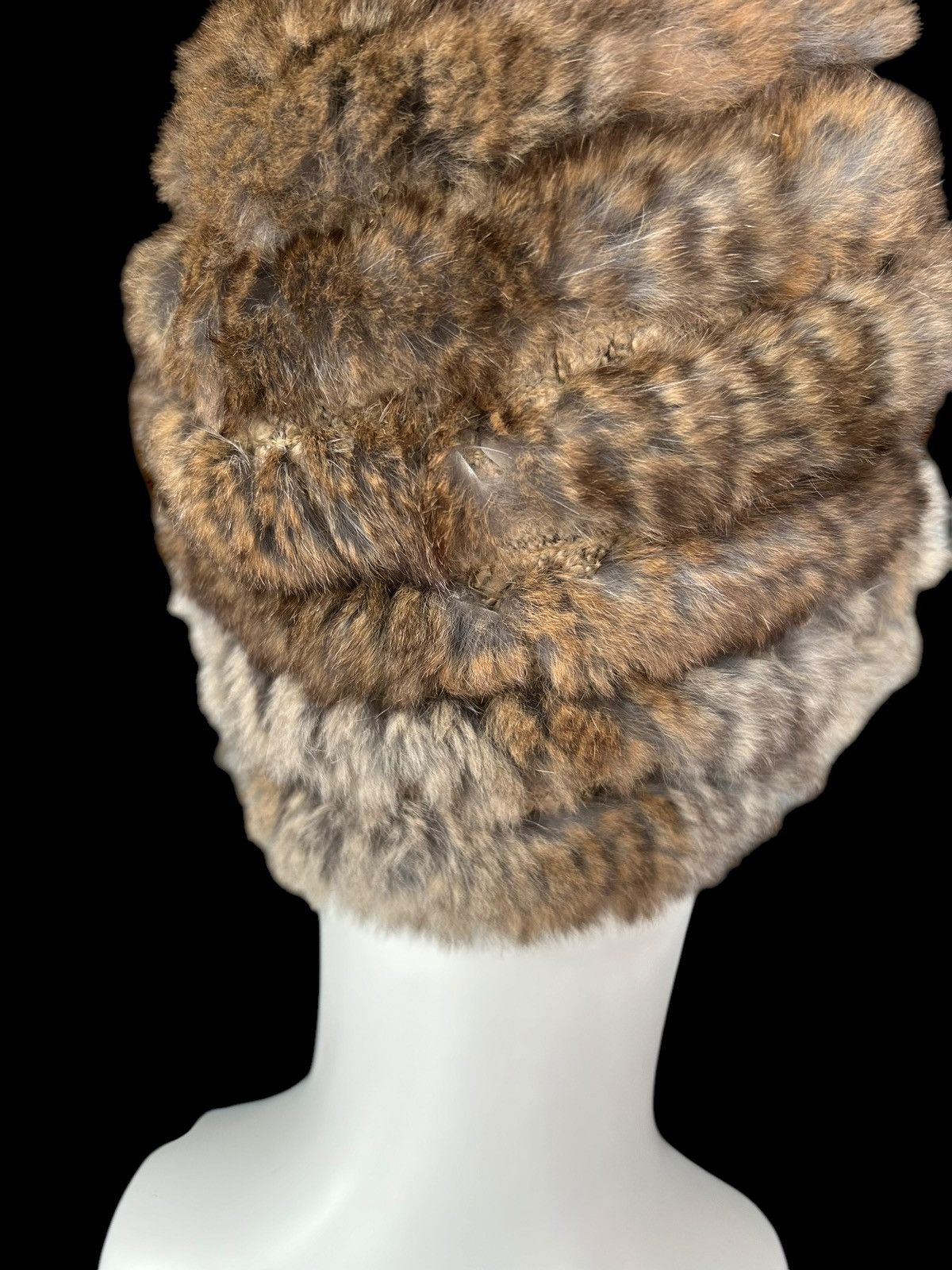 Japanese Brand × Kapital × Vintage Accessory Pageboy Japanese Fur Big Beanie Hats Rare ☠️☠️ Size ONE SIZE - 7 Thumbnail