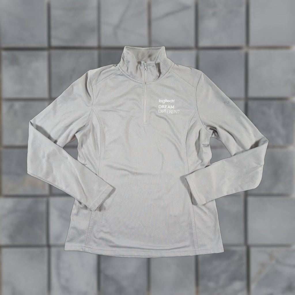 The North Face The North Face Women’s Tech Fleece 1/4 Zip Sweater - Gray - Medium - Pullover - Lightweight Activewear Size M / US 6-8 / IT 42-44 - 1 Thumbnail