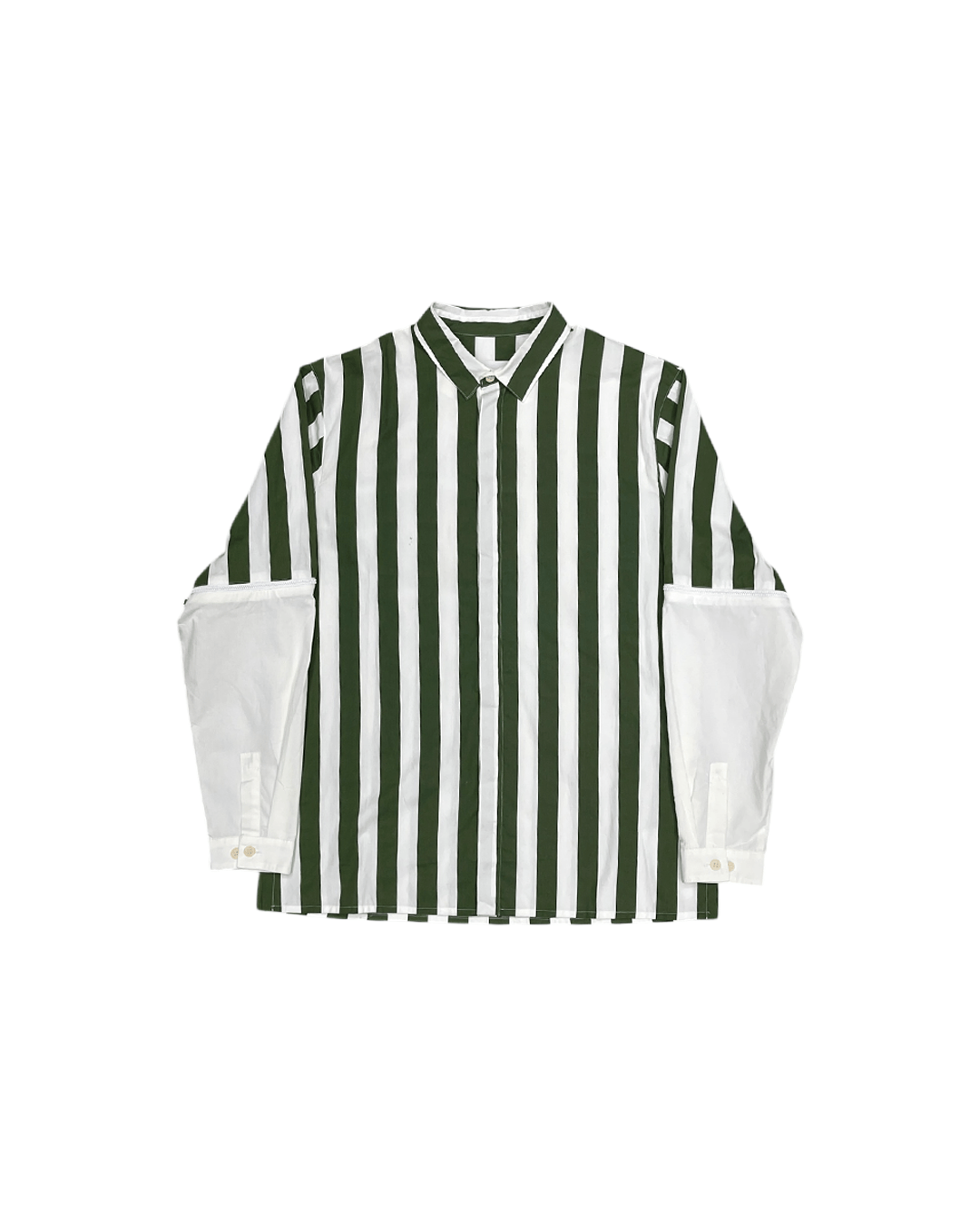 Sunnei Sunnei Detachable Sleeve Stripe Shirt Size US S / EU 44-46 / 1 - 5 Thumbnail