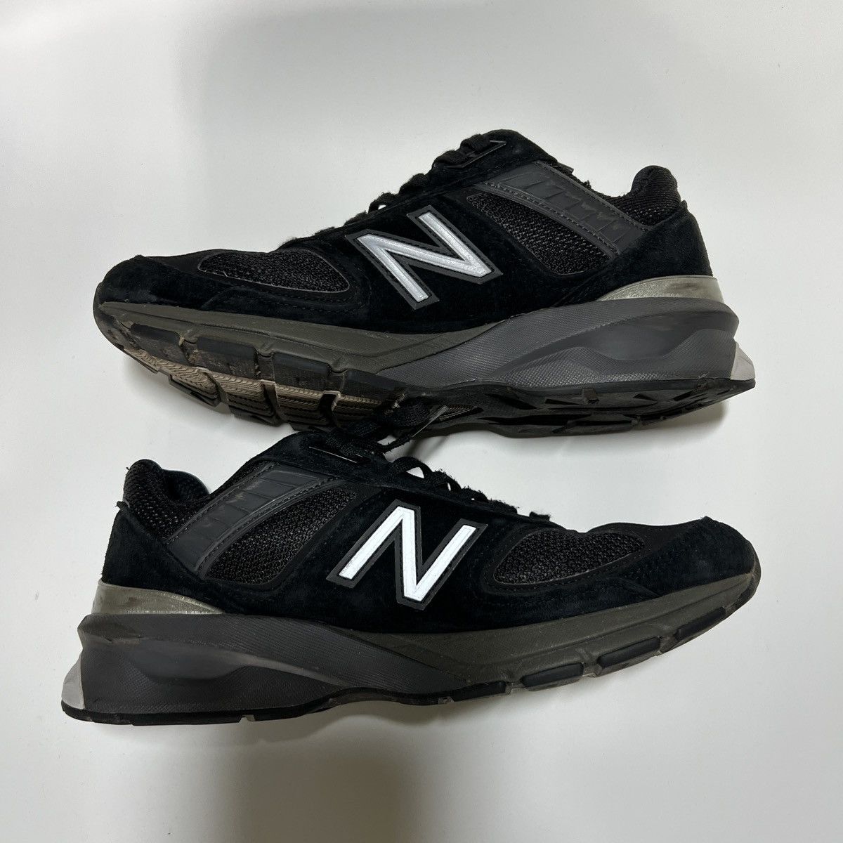 New Balance Black New Balance 990v5 Size US 8.5 / IT 38.5 - 2 Thumbnail