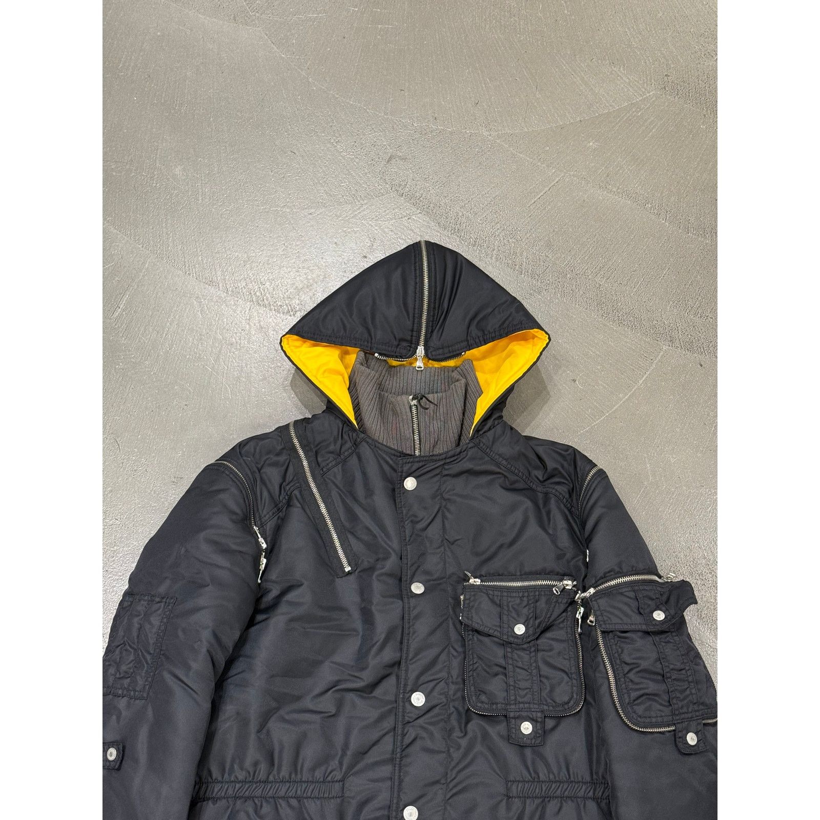 Dolce & Gabbana A/W2003 Dolce & Gabbana multi-zipper tornado cargo jacket Size US M / EU 48-50 / 2 - 4 Thumbnail