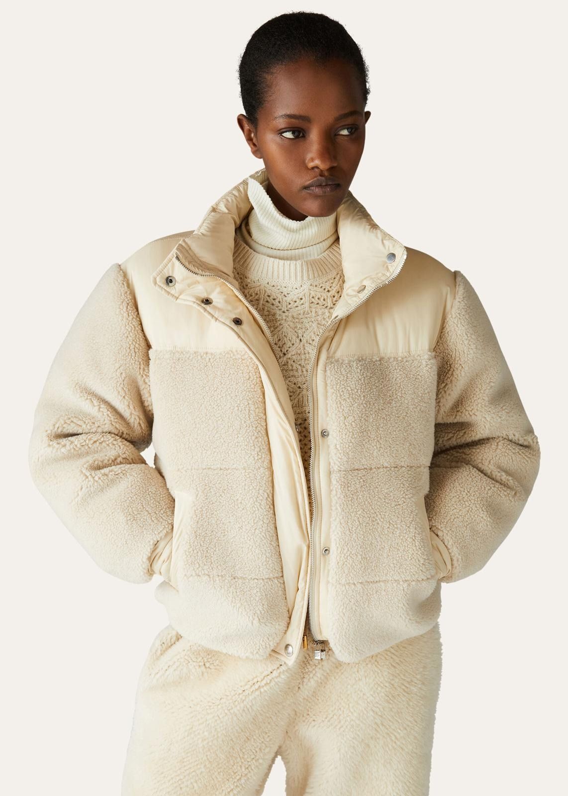 Loro Piana o1srvl11e0824 Ernest Cashfur Puffer Jacket in Beige Size XS / US 0-2 / IT 36-38 - 7 Thumbnail