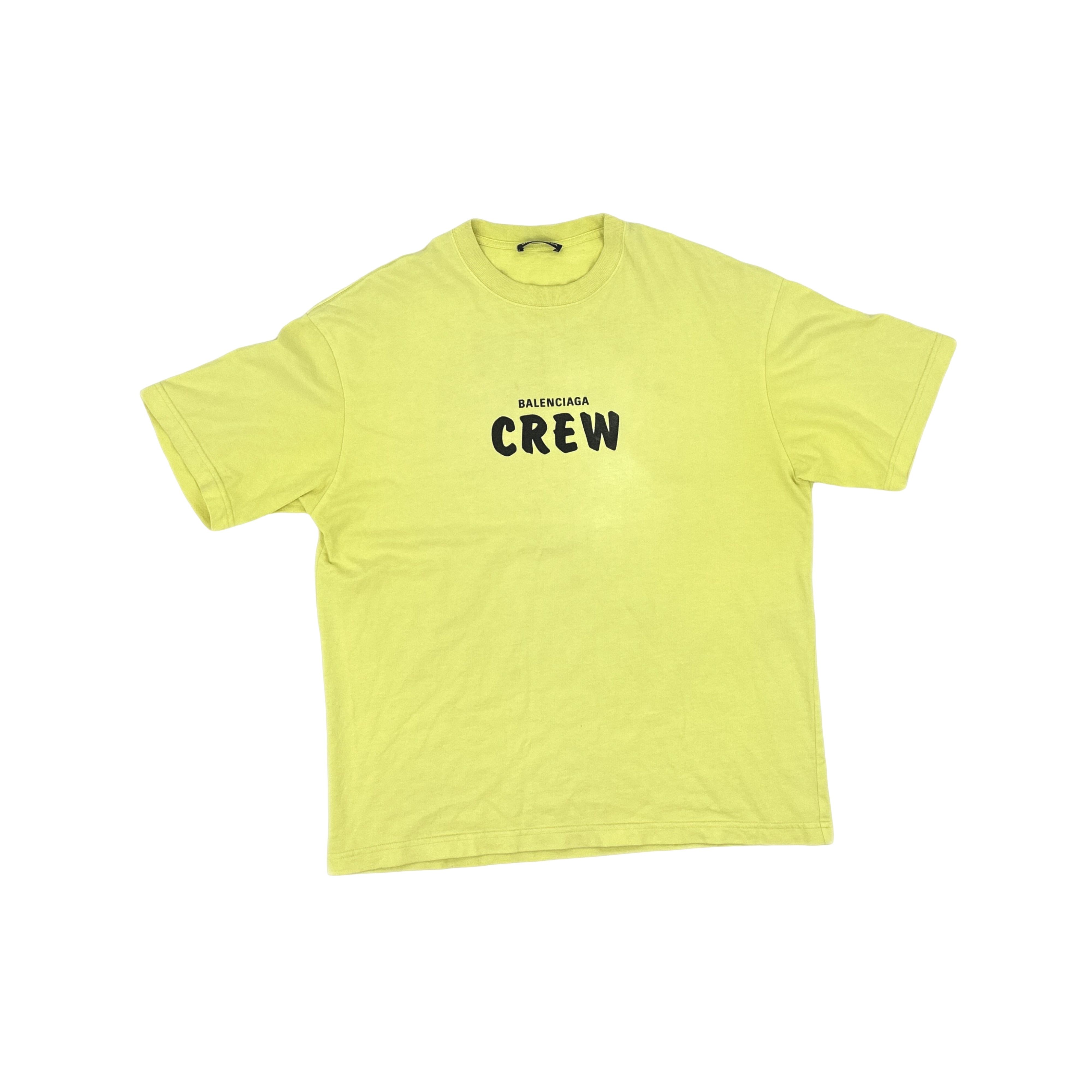 Balenciaga Balenciaga Crew Logo T-Shirt S Size US S / EU 44-46 / 1 - 1 Thumbnail