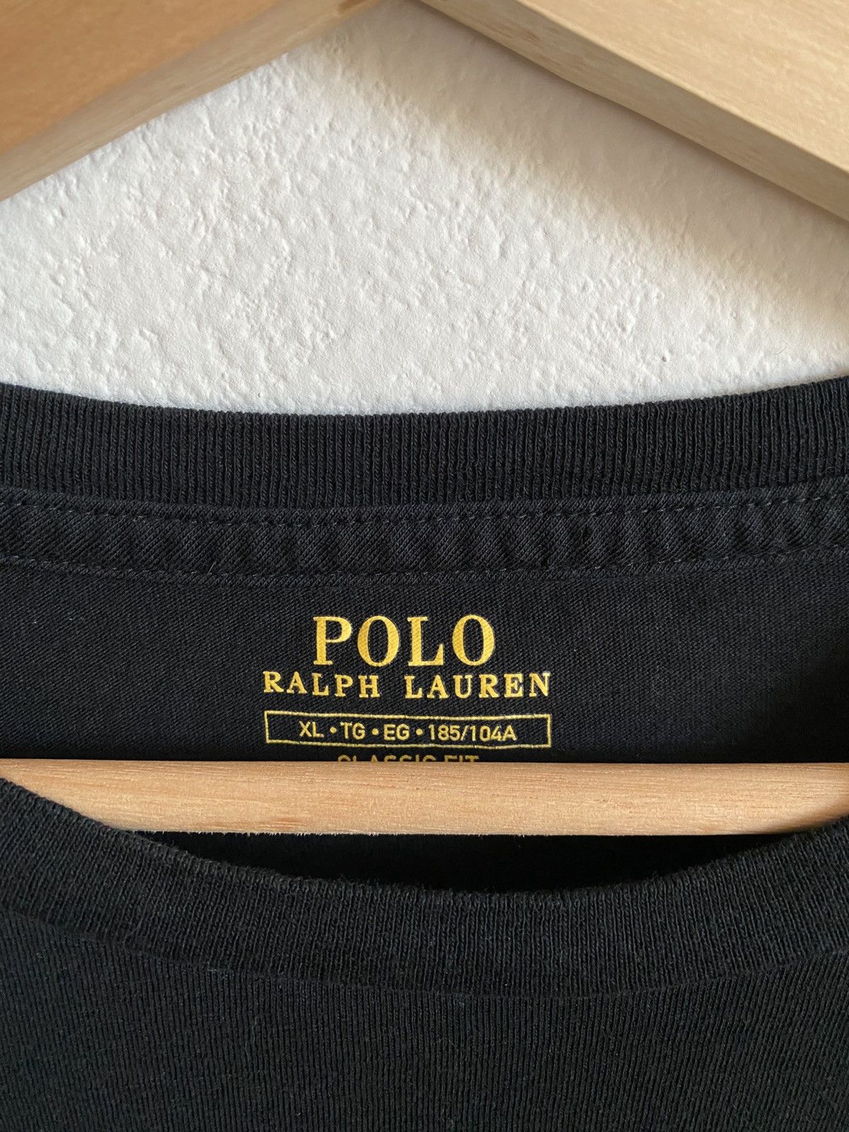 Polo Ralph Lauren Polo Ralph Lauren Spell Out Tee Size US XL / EU 56 / 4 - 4 Thumbnail