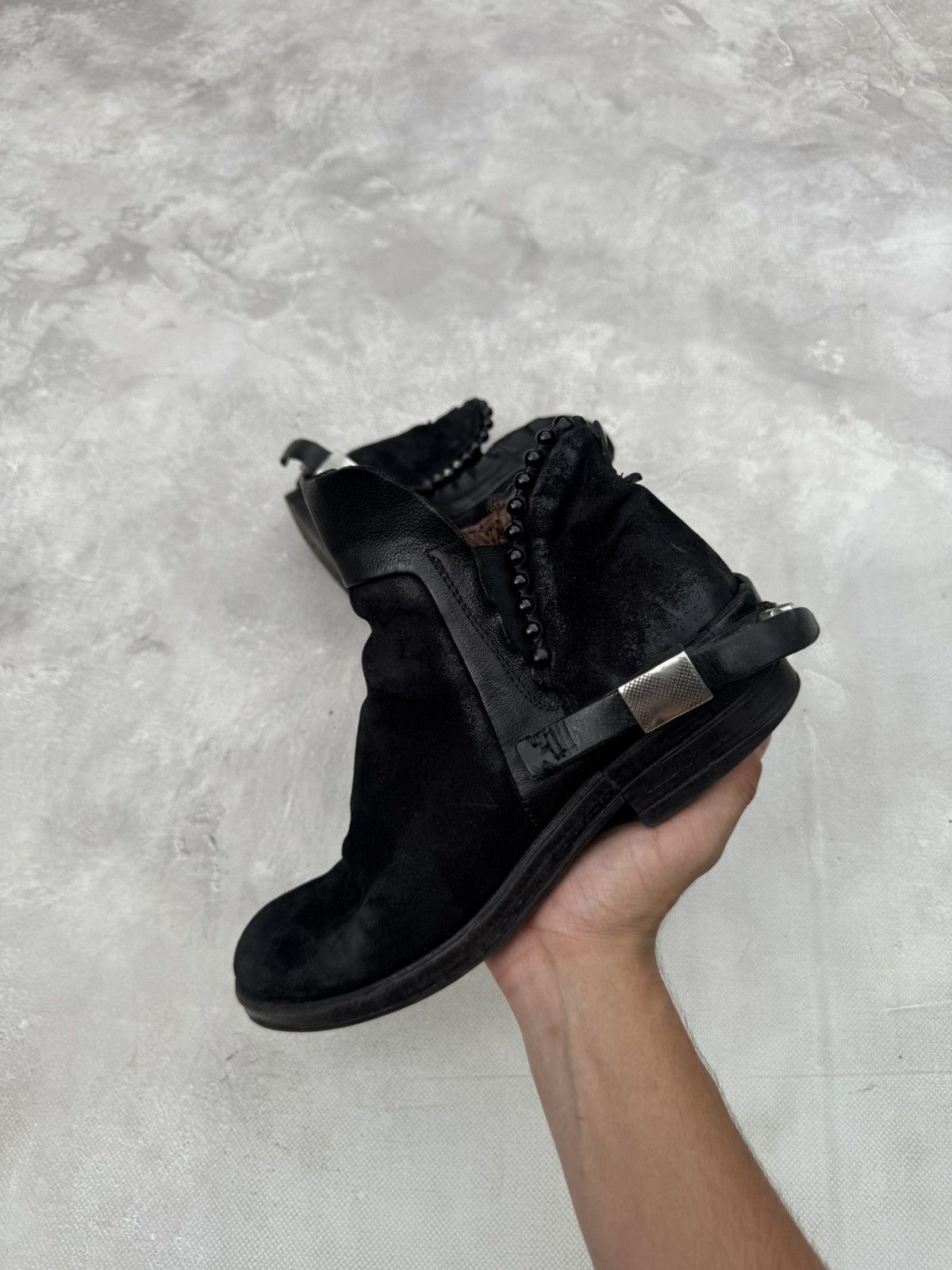 A.S.98 Vintage Airsteps AS98 Avant-garde Suede&Leather Boot Size US 9 / IT 39 - 4 Thumbnail