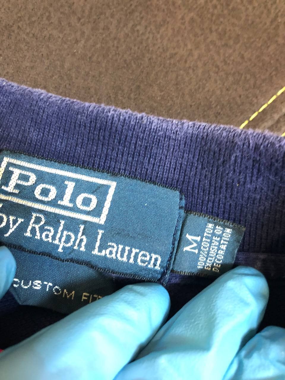Polo Ralph Lauren Polo Ralph Lauren Navy Blue Long Sleeve Shirt Size US M / EU 48-50 / 2 - 14 Thumbnail