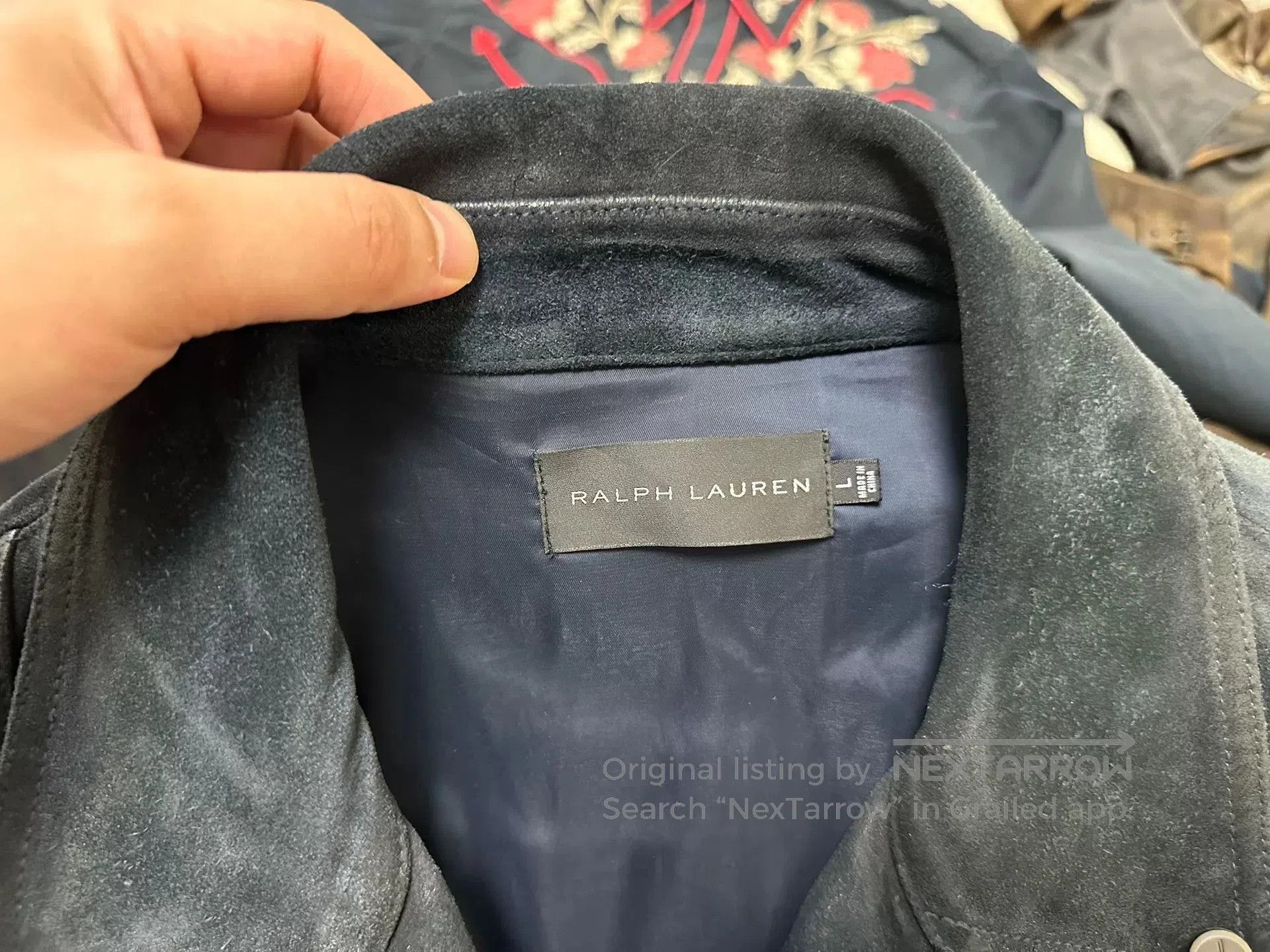 Ralph Lauren Black Label ralph lauren suede leather motorcycle jacket. Size US L / EU 52-54 / 3 - 3 Thumbnail
