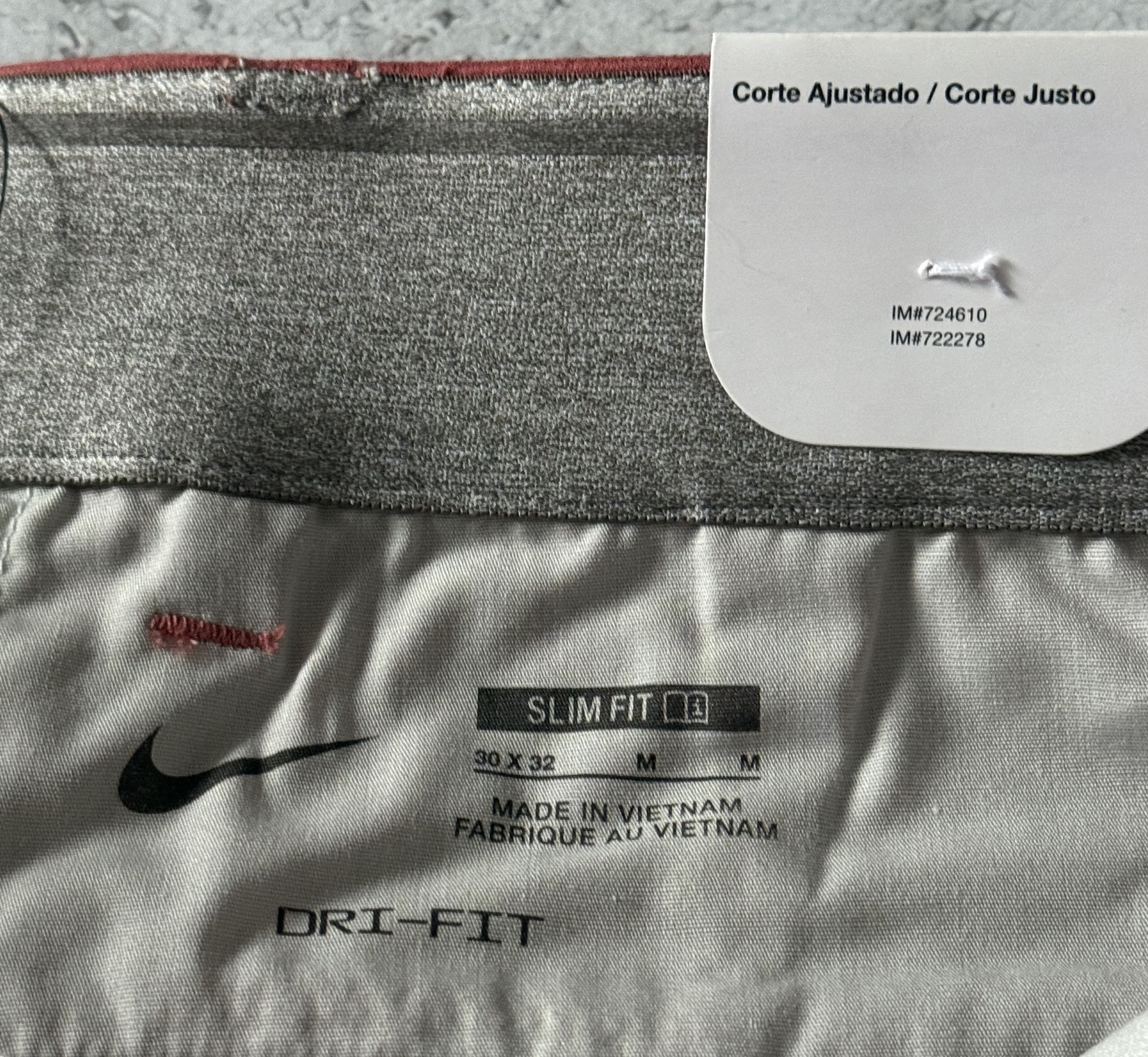 Nike NIKE DRI-FIT GOLF CHINOS SLIM-FIT DA4130-691 30x32 Size US 30 / EU 46 - 3 Thumbnail