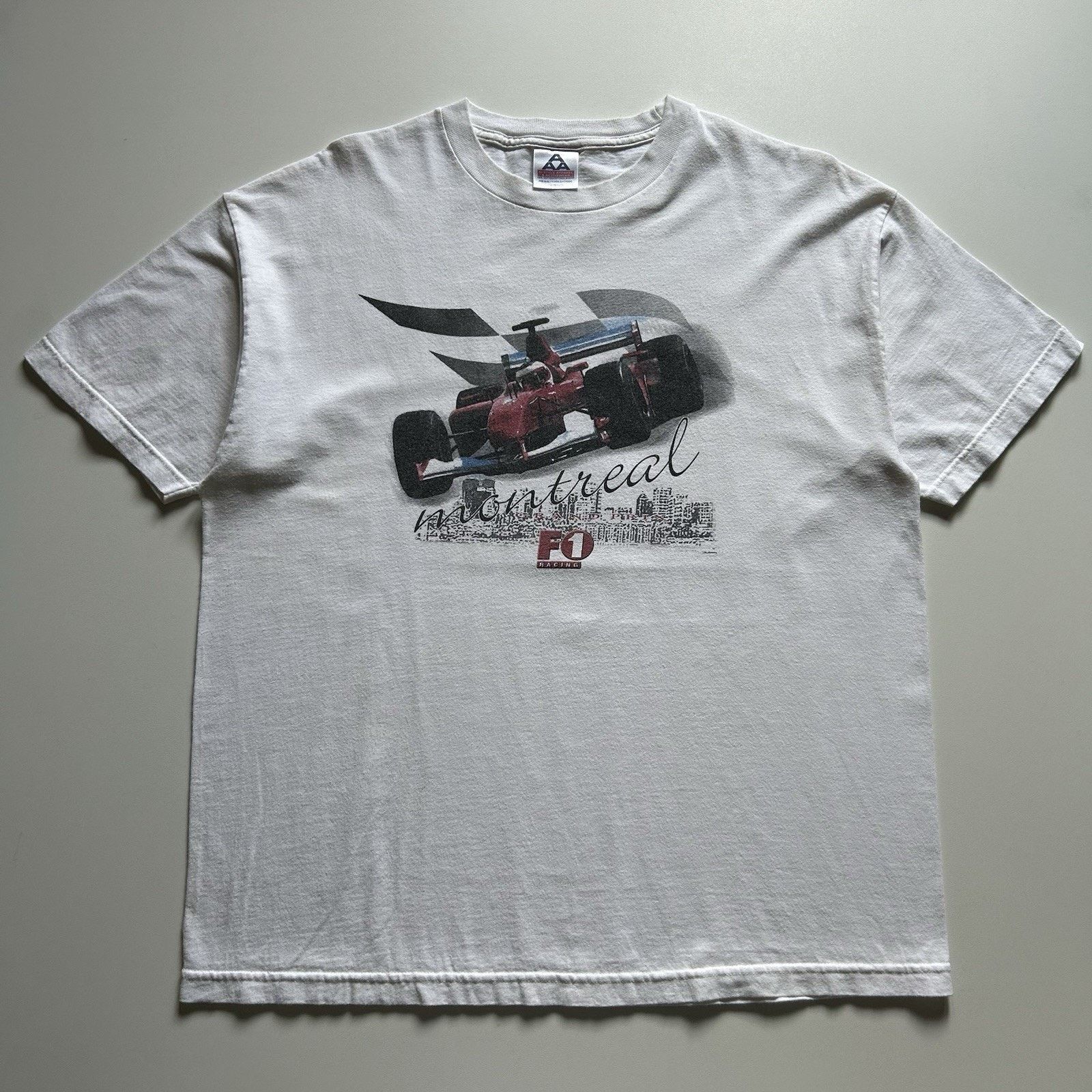 Vintage Vintage Y2K Formula One T-Shirt XL Y2K F1 Racing Art White Size US XL / EU 56 / 4 - 1 Thumbnail