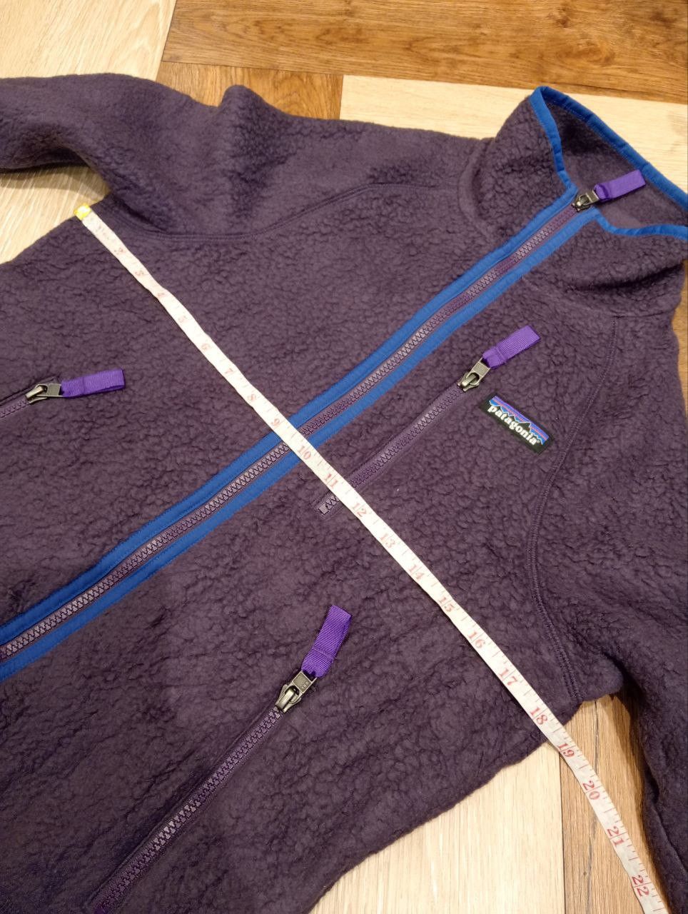 Patagonia PATAGONIA MEN'S PITON PURPLE RETRO PILE JACKET - REGULAR FIT Size US XXS / EU 40 - 16 Thumbnail