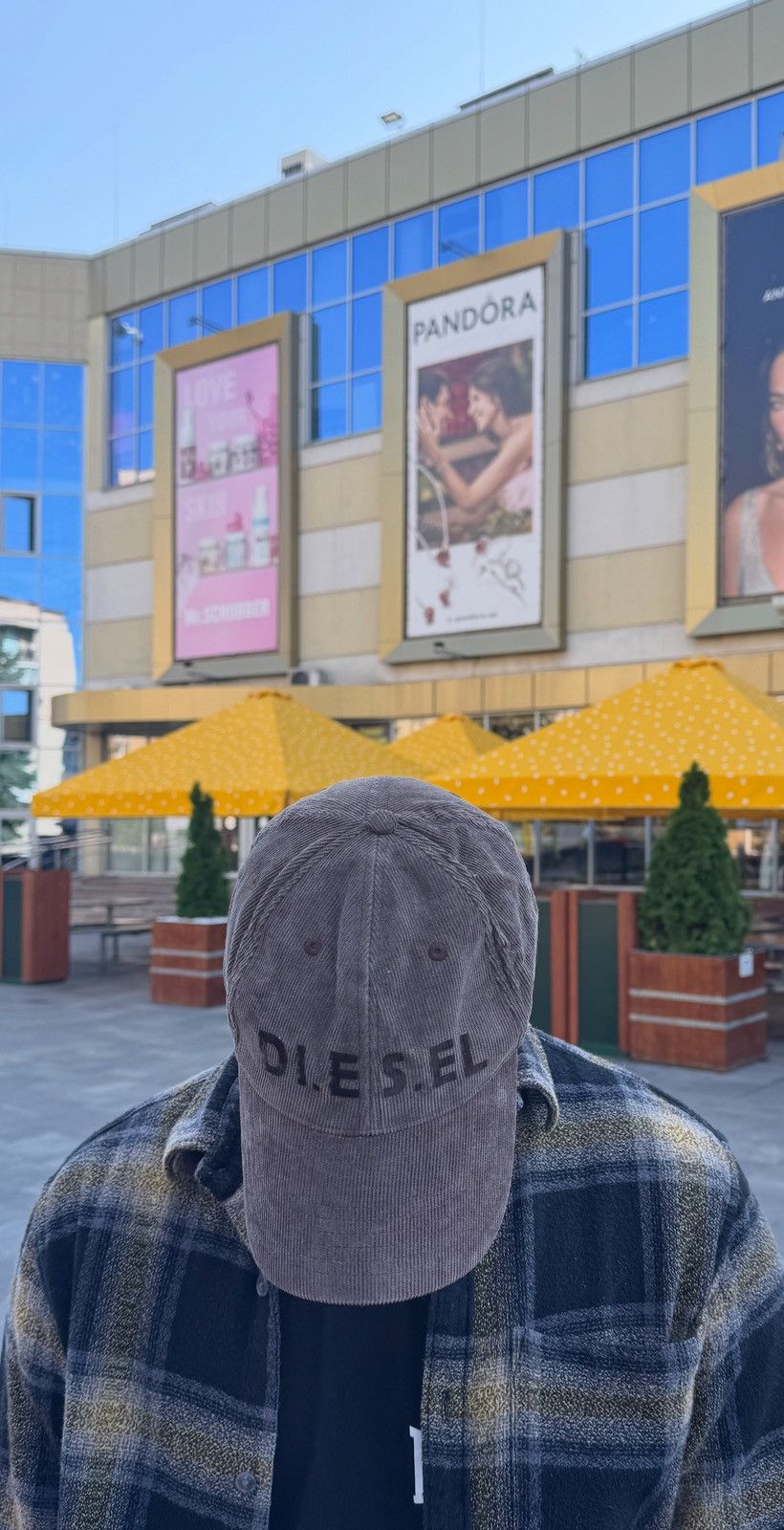 Diesel Rare 90s Brown Diesel Velvet Men's Cap Cordura Y2K Drill Size ONE SIZE - 1 Thumbnail