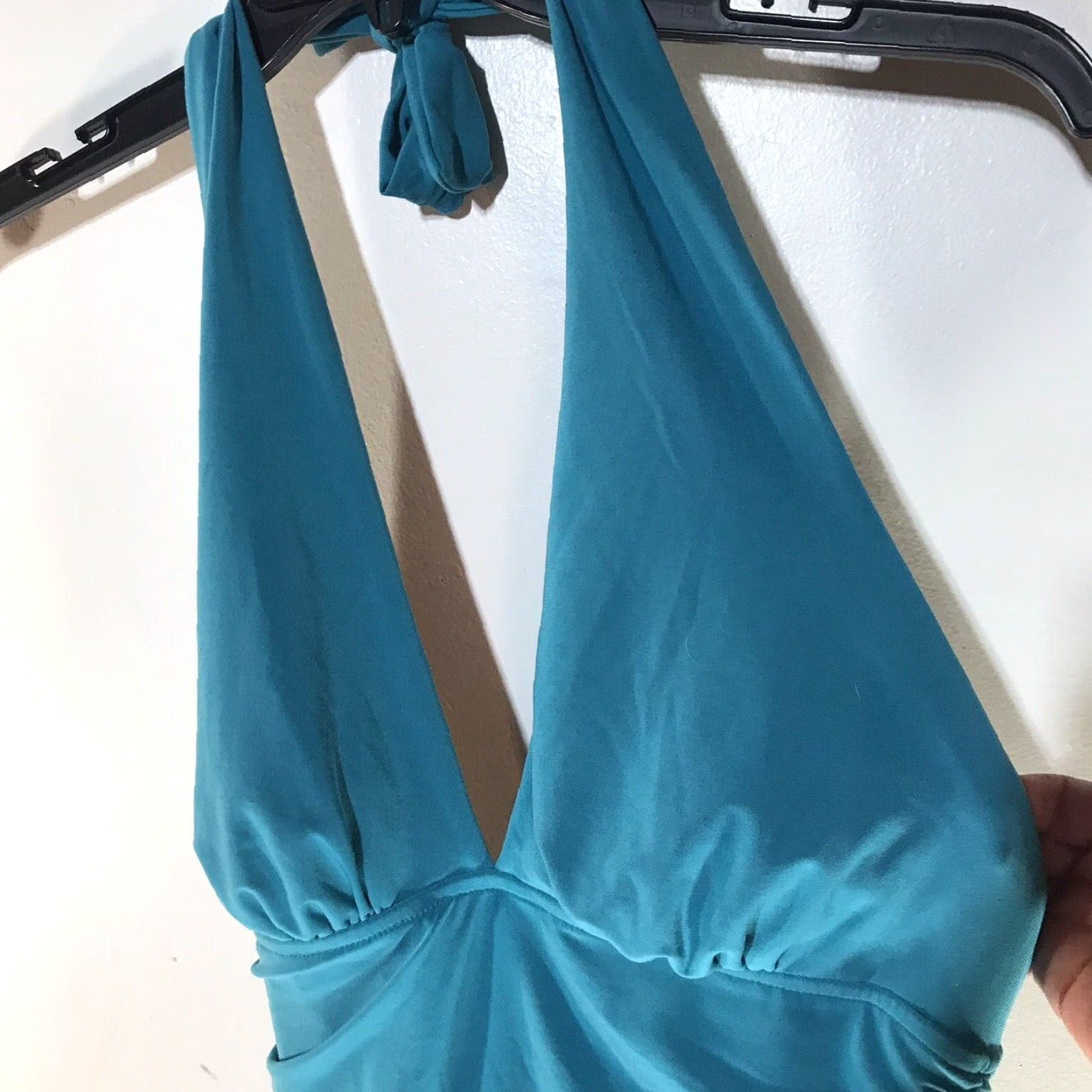 Vintage Vintage Magicsuit Turquoise Halter One Piece Swimsuit Womens Size 10 USA Size L / US 10 / IT 46 - 2 Thumbnail