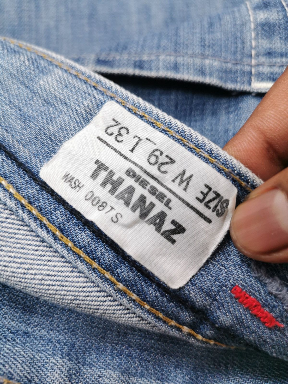 Diesel Luxury Diesel thanaz jeans size 31x31 Size US 31 - 10 Thumbnail