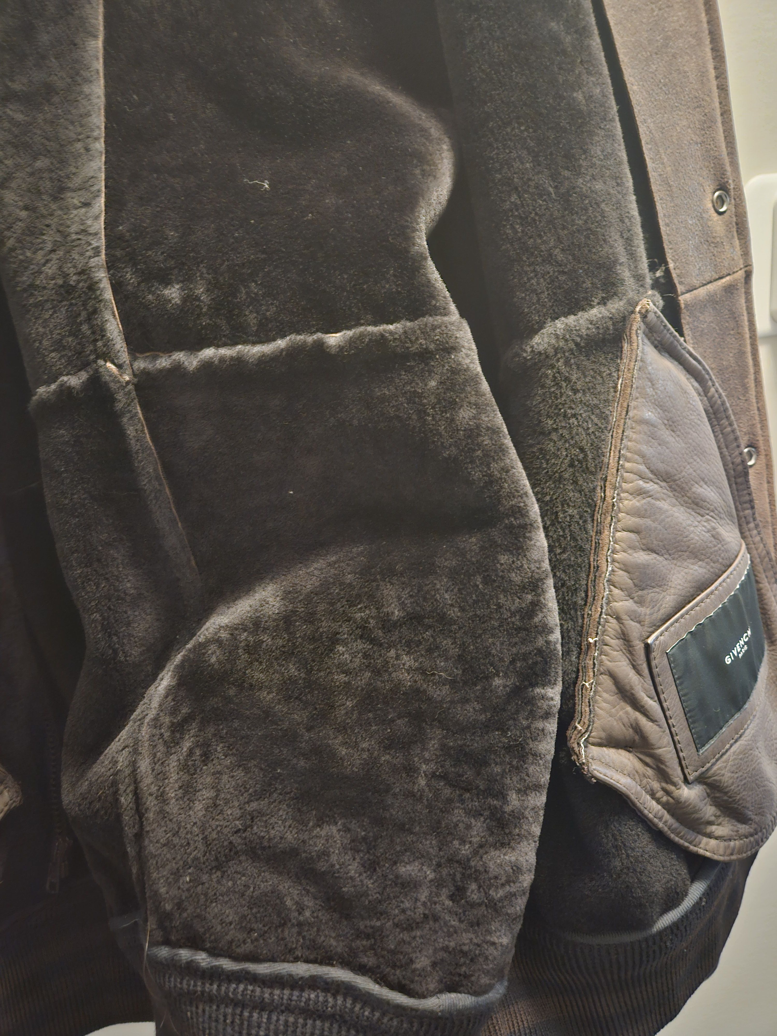 Givenchy Riccardo Tisci Lambskin Leather Bomber Vest Double Jacket Size US L / EU 52-54 / 3 - 15 Thumbnail