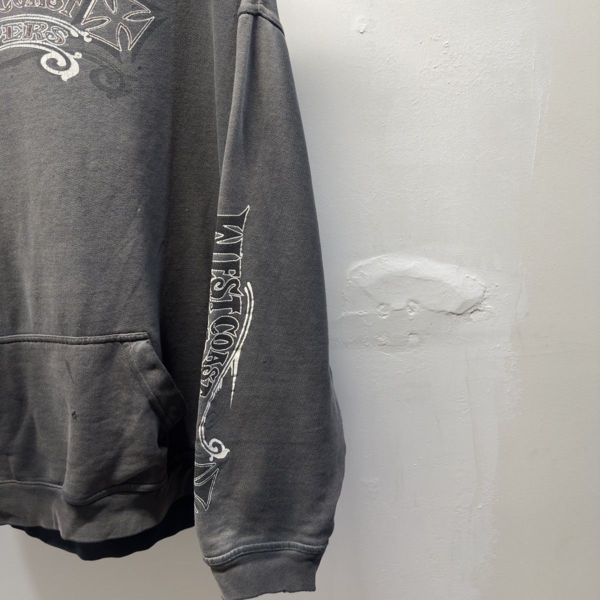 West Coast Choppers West Coast Choppers Hoodie Faded Distressed ERD Grunge Size US XXL / EU 58 / 5 - 8 Thumbnail