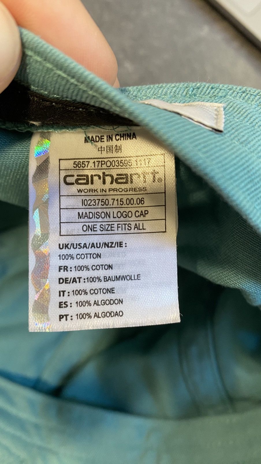Carhartt Wip × Vintage Carhartt WIP Madison cap Size ONE SIZE - 6 Thumbnail