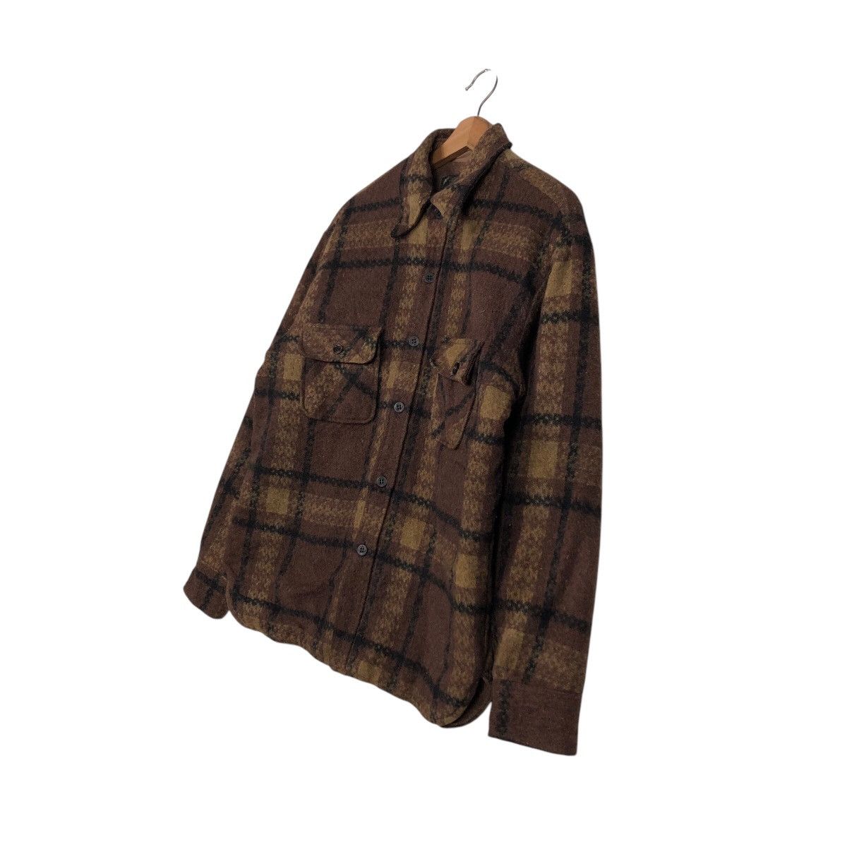 Japanese Brand 📌Vintage Wool Chore Worker Jacket Cfo Shirt Issey Miyake Size US L / EU 52-54 / 3 - 3 Thumbnail