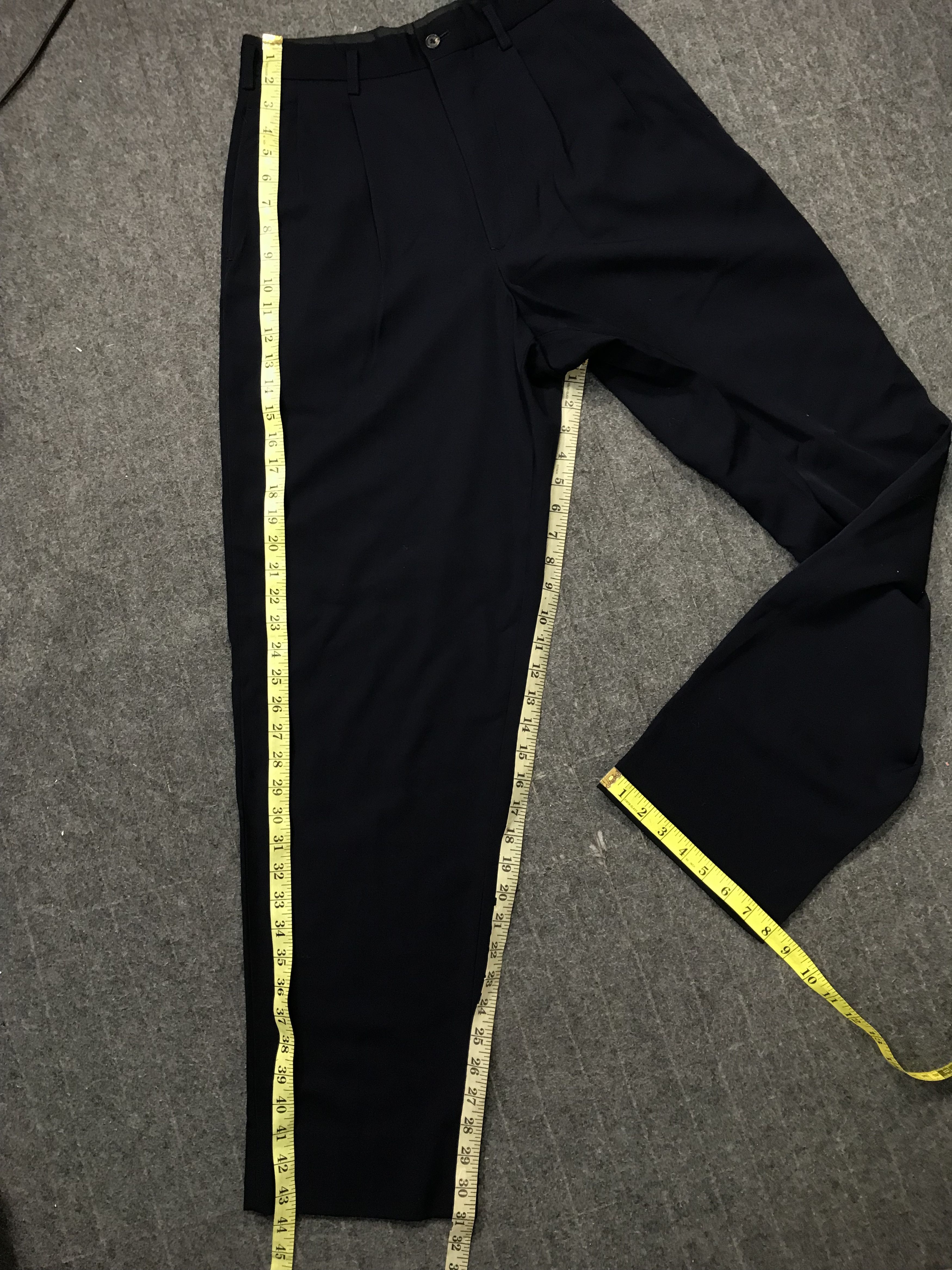 Comme des Garcons × Japanese Brand Comme Des Garcon Homme Slack Pant Trouser Fits Size 30 31 Size US 30 / EU 46 - 8 Thumbnail