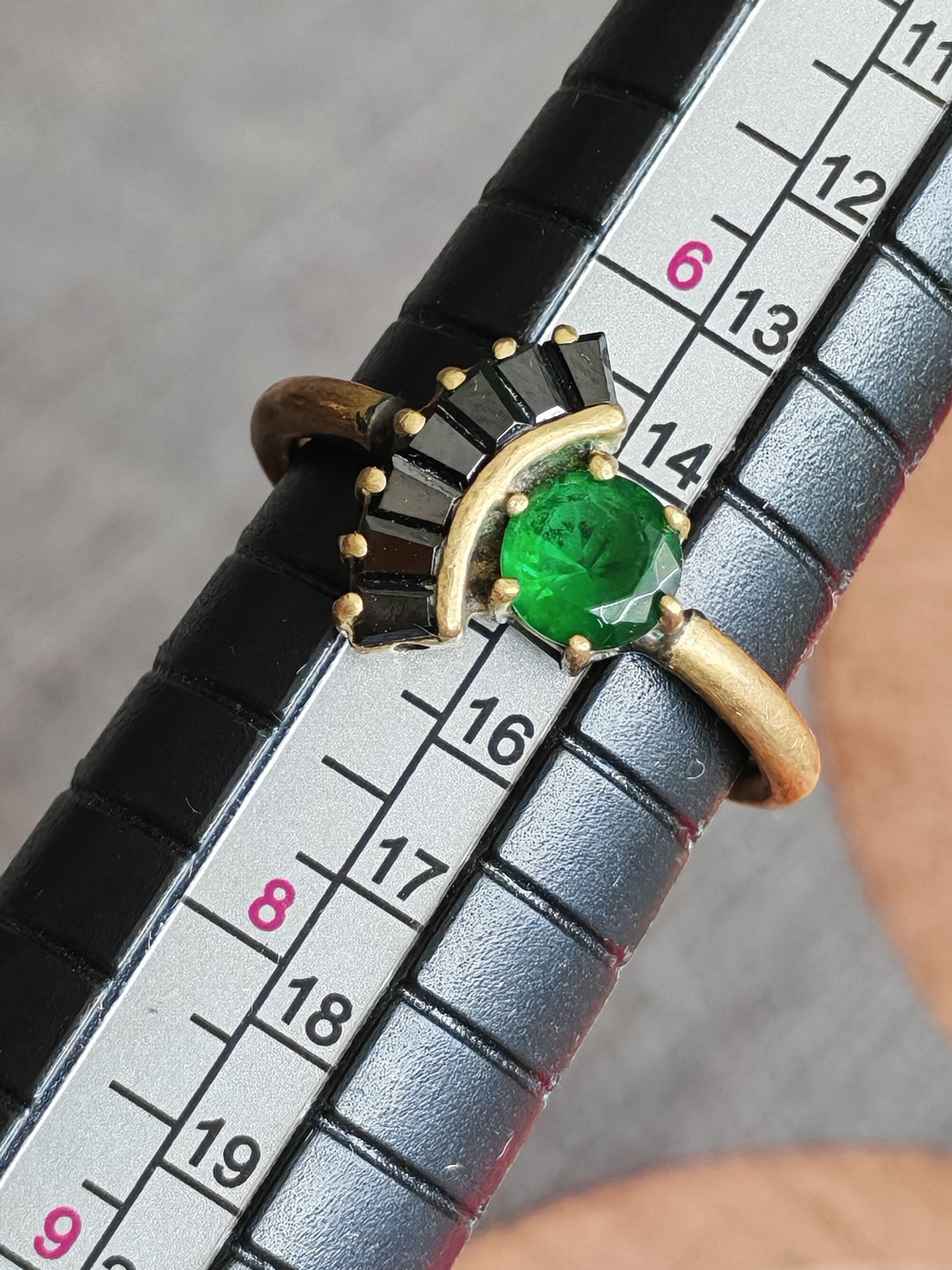 Other Iosselliani Roma with green stone vintage Size ONE SIZE - 7 Thumbnail