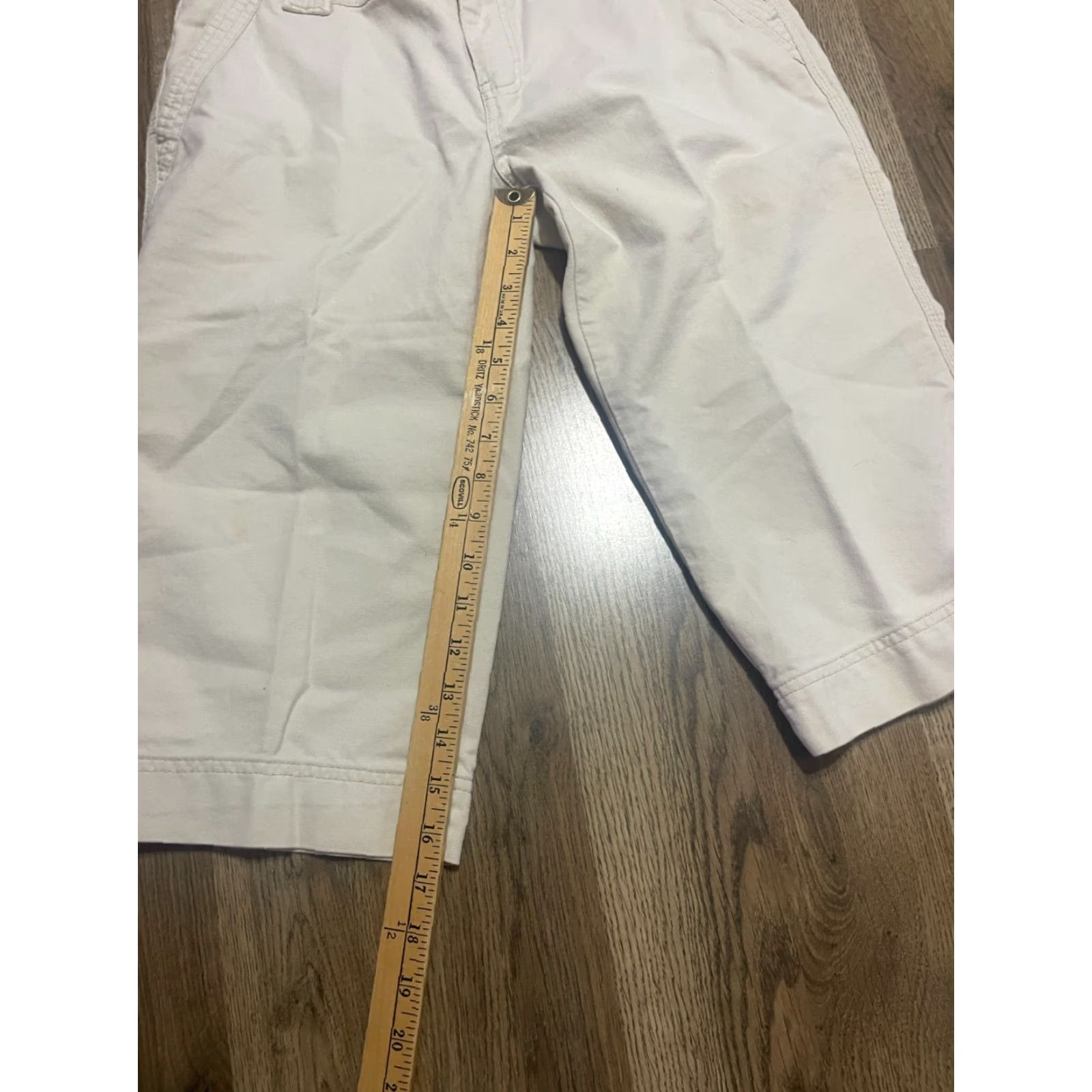 Old Navy Old Navy Pants Women's 8 White Capris Low Waist Pockets Casual Size 30" / US 8 / IT 44 - 5 Thumbnail