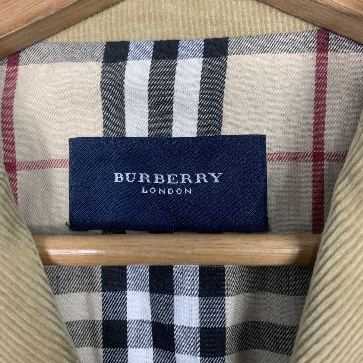 Burberry Burberry London Corduroy Nova Check Women Jacket Size M / US 6-8 / IT 42-44 - 15 Thumbnail