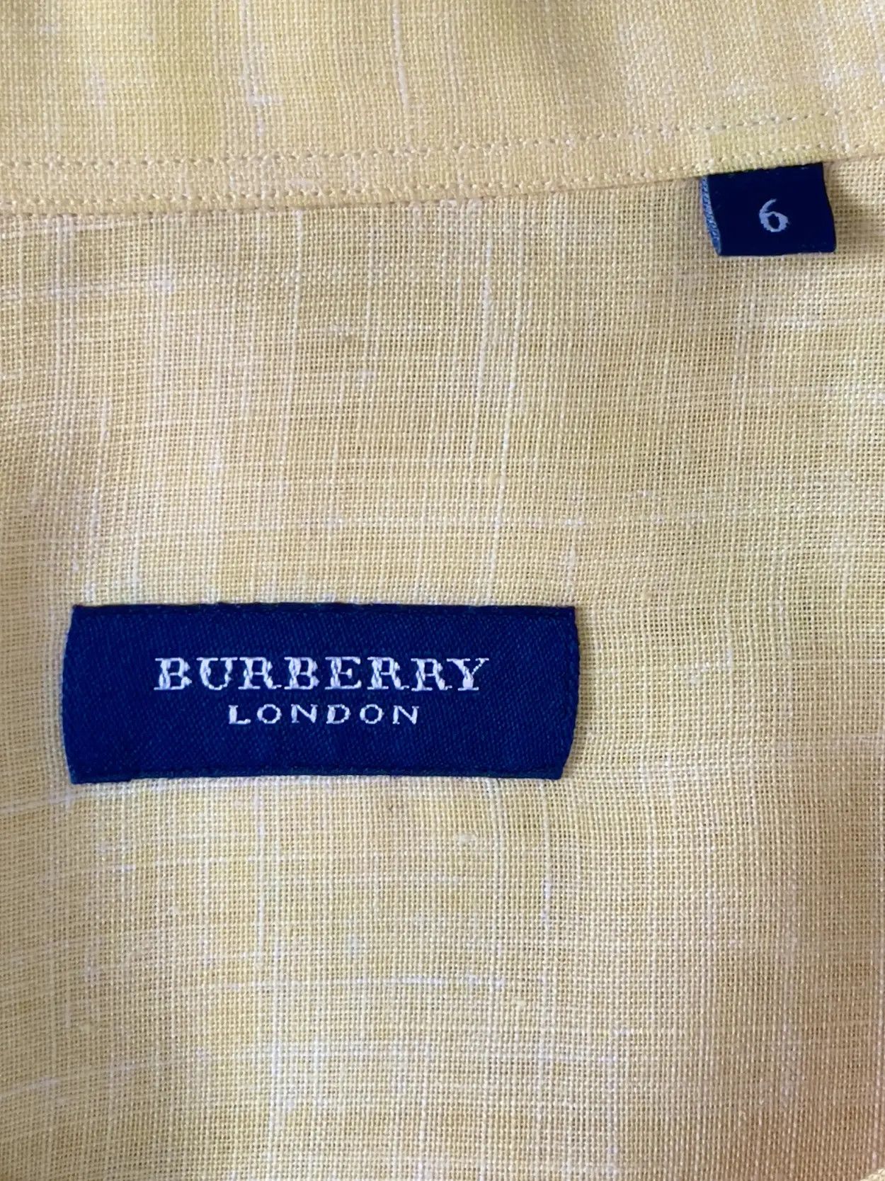 Burberry 🔥 Burberry london luxury shirt lino linen size xl Size US XL / EU 56 / 4 - 7 Thumbnail