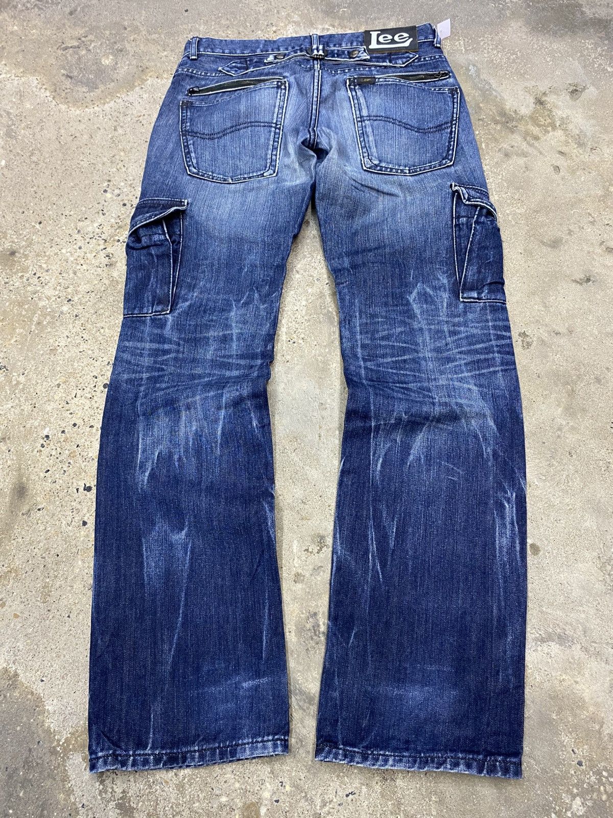 If Six Was Nine × Le Grande Bleu (L.G.B.) × Lee 💥Bindding Offer💥 rare lee faded jeans pant Size US 32 / EU 48 - 6 Thumbnail