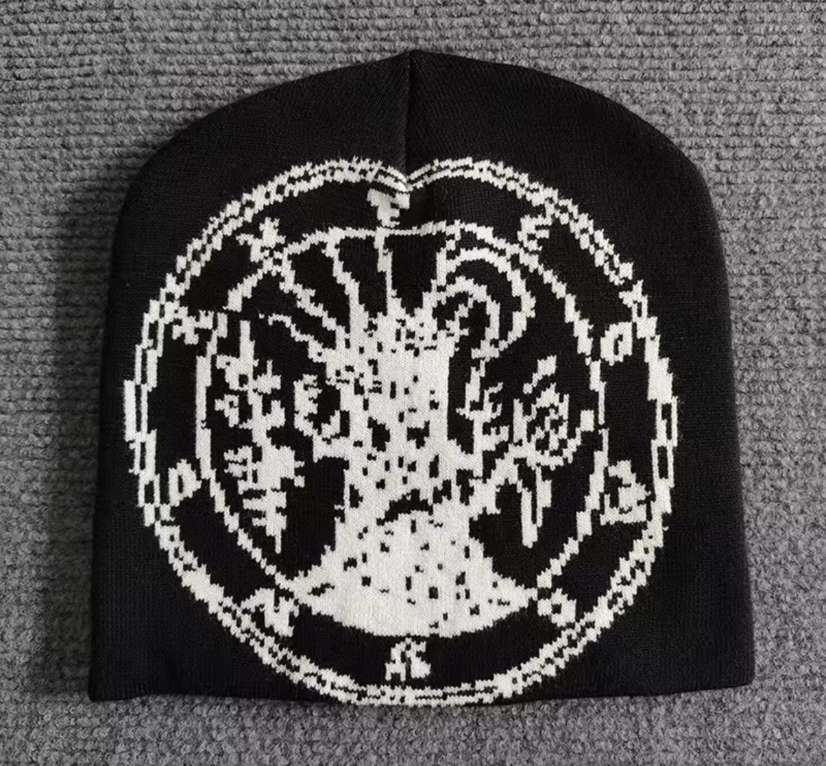 Other Y2K Trendy Cactus Monster Knit Beanie Hat Skullies Cap Size ONE SIZE - 1 Thumbnail