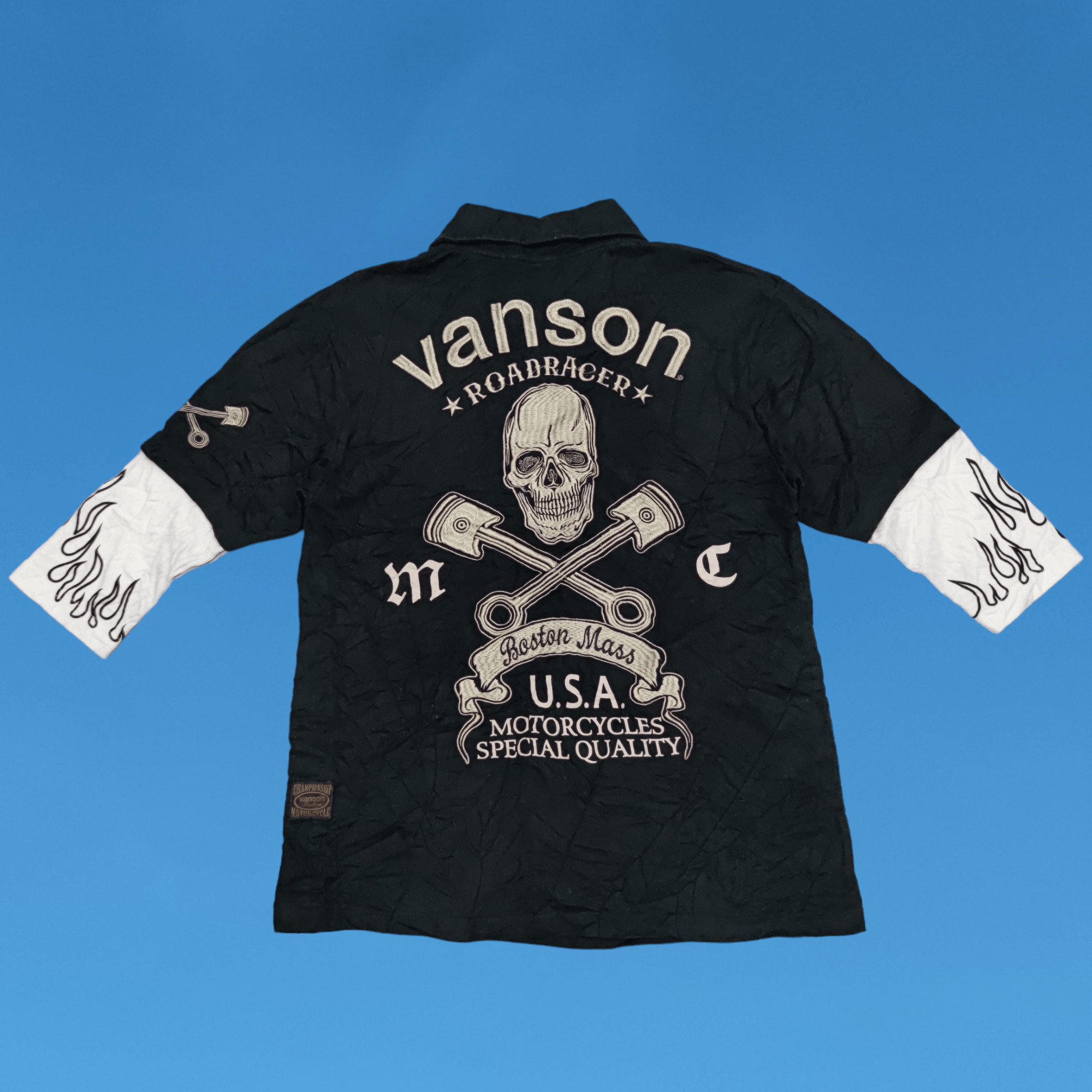 Vanson Leathers Vanson Leathers Embroidered Nice Design Polos Size S / US 4 / IT 40 - 1 Thumbnail