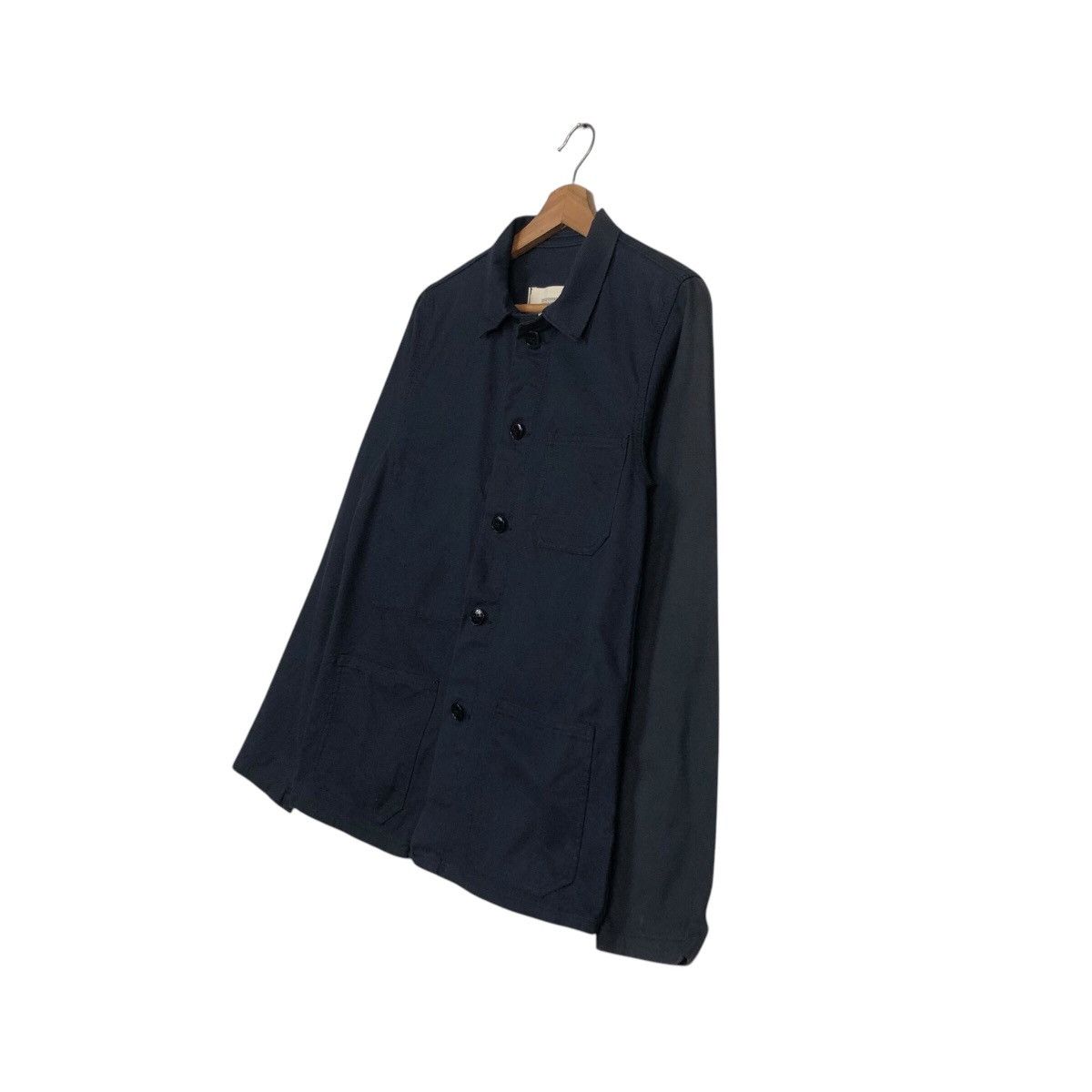 Issey Miyake 📌Vintage Chore Worker Jacket Button Zucca Travail Size US M / EU 48-50 / 2 - 3 Thumbnail