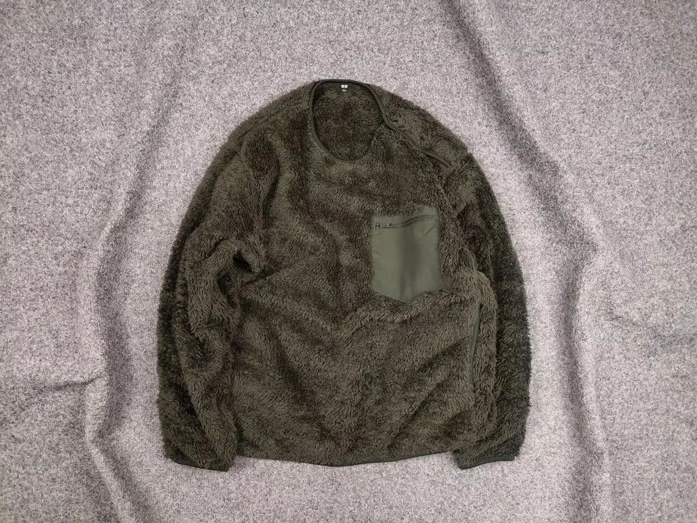 Engineered Garments Uniqlo Fleece Pullover Sweatshirt Engineered Garments Style Size US L / EU 52-54 / 3 - 1 Thumbnail
