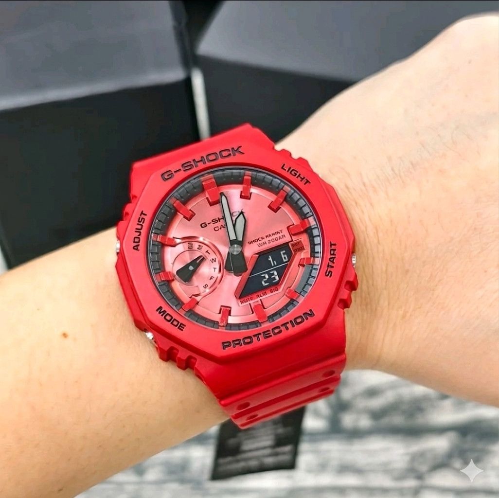 Casio Casio G Shock GA-2100RRB-4AJF Size ONE SIZE - 3 Thumbnail