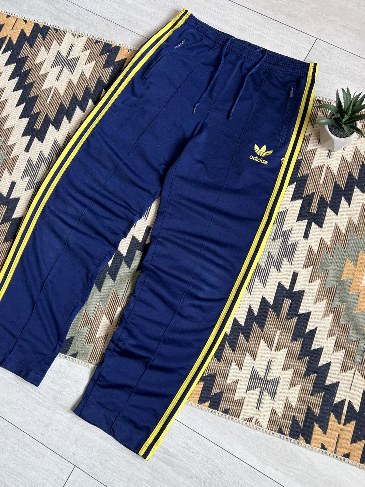 Other Vintage Adidas 3 Striped Baggy Pants Size US 32 / EU 48 - 4 Thumbnail