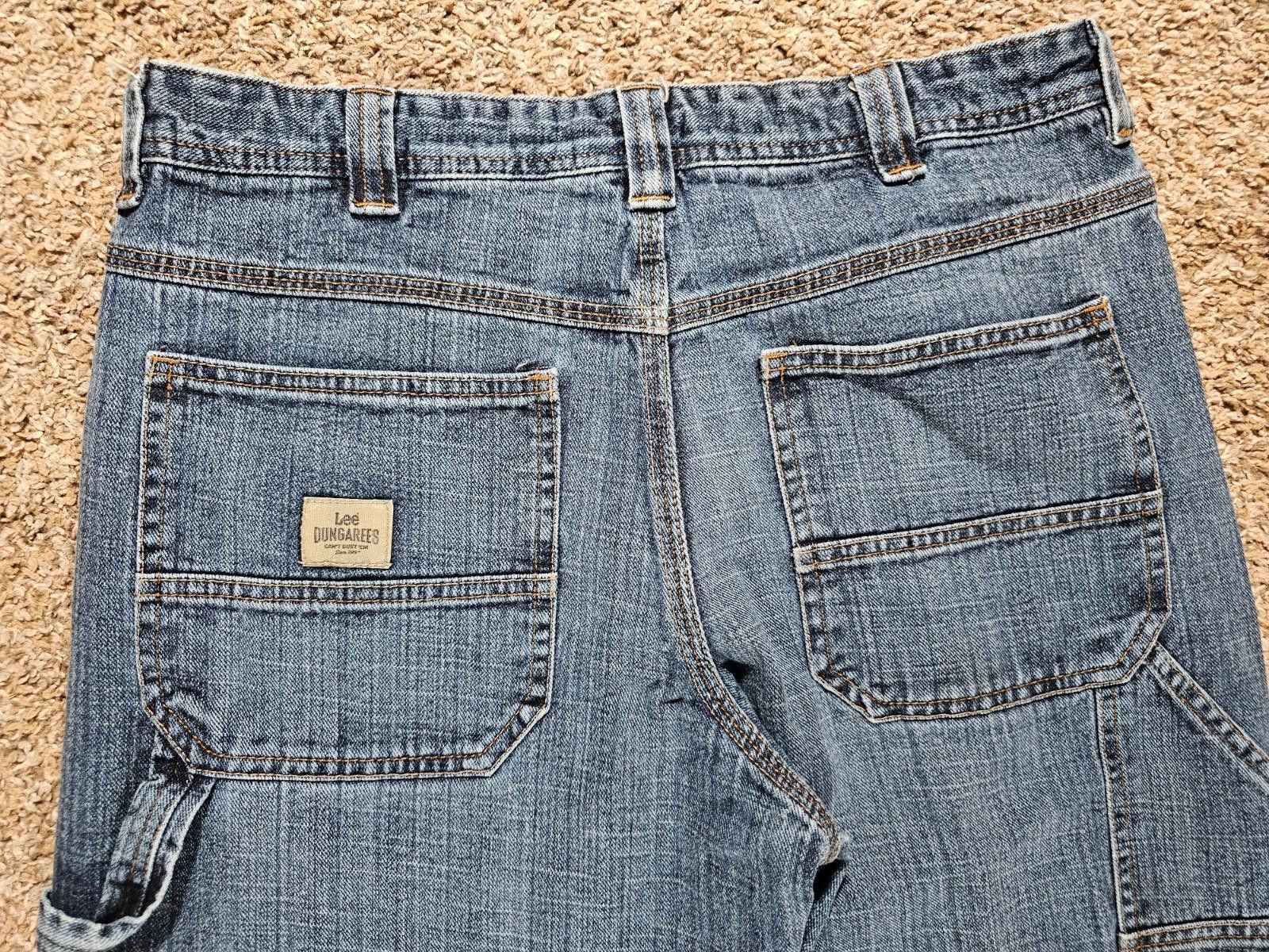Lee LEE Dungarees Carpenter 18 HUSKY Jeans Size US 26 / EU 42 - 8 Thumbnail
