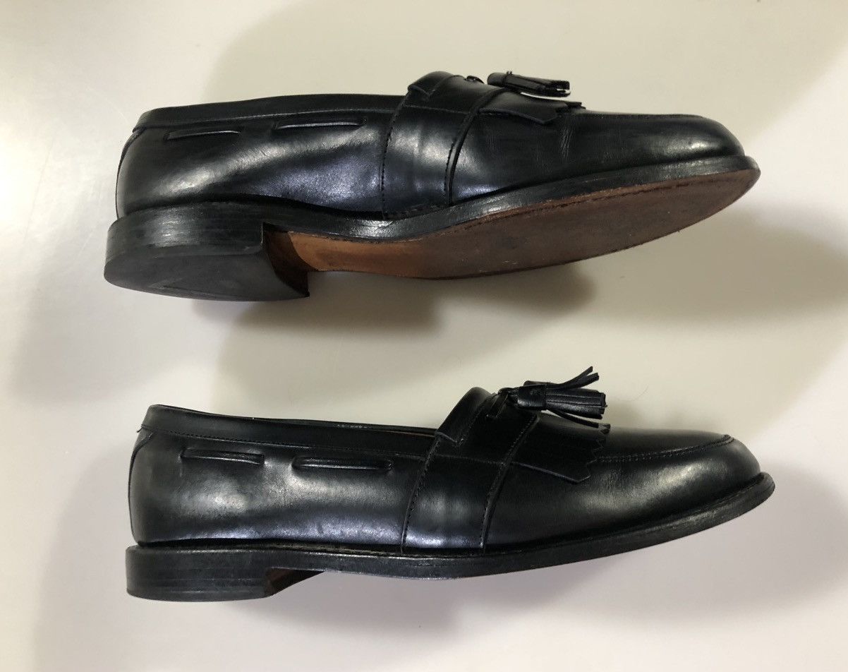 Allen Edmonds AE 🇺🇸 black leather Alexandria kilt tasseled vamp 11 D Size US 11 / EU 44 - 5 Thumbnail