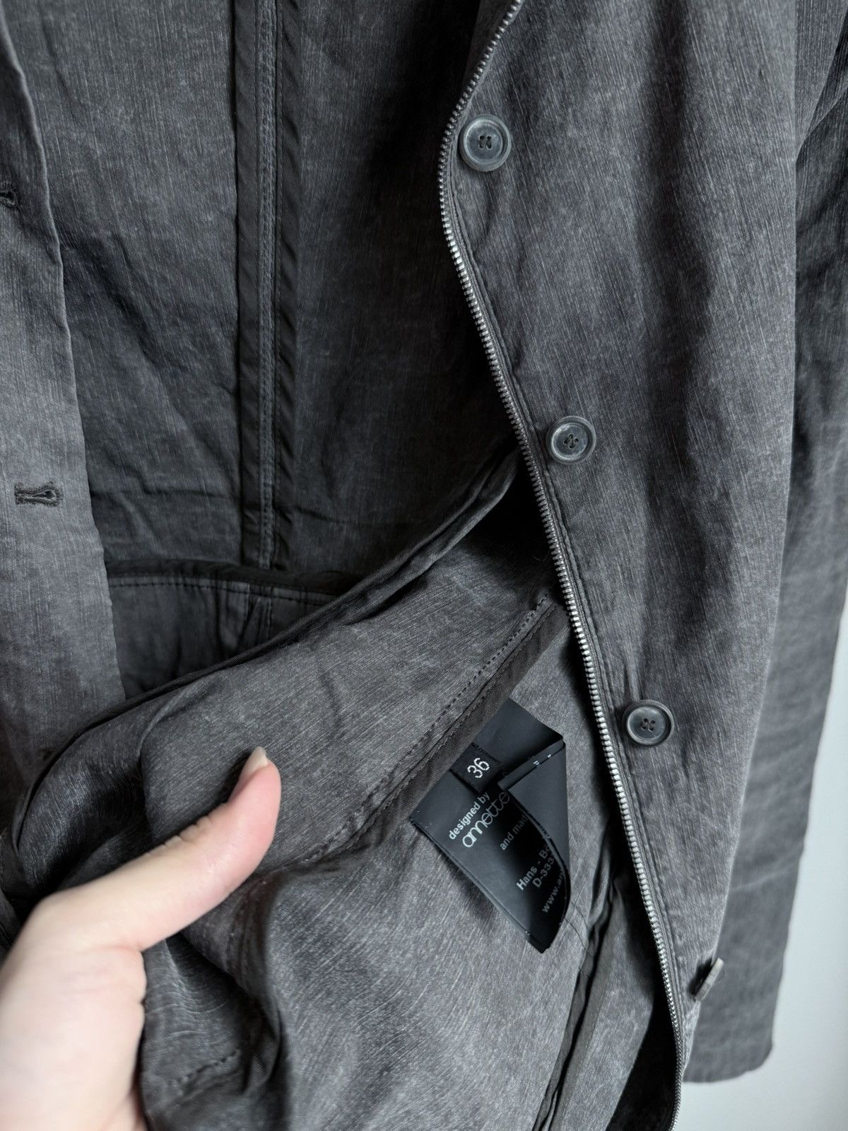 Rundholz Avant-garde jacket Size S / US 4 / IT 40 - 3 Thumbnail