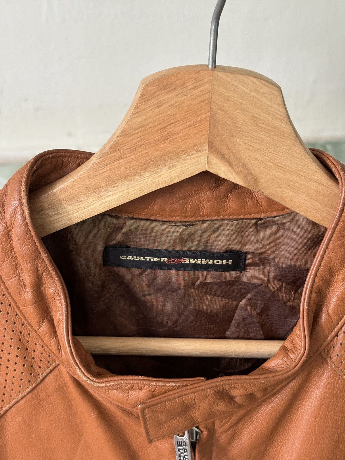 Gaultier Homme Objet JPG Gaultier Homme Objet Biker Leather Jacket Size US M / EU 48-50 / 2 - 5 Thumbnail