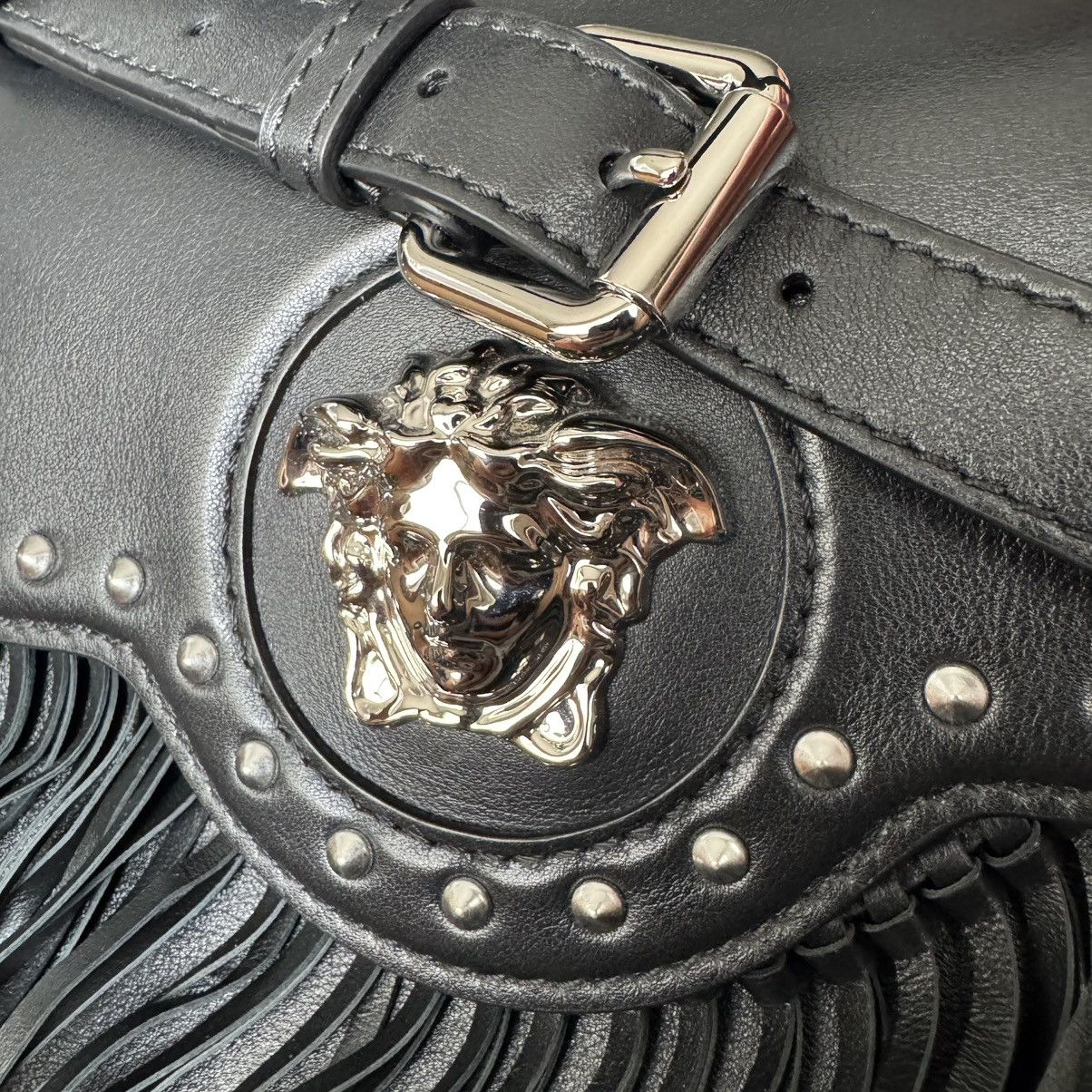 Versace Certificate Authenticity✅ New Versace Handbag with straps 🖤 Size ONE SIZE - 15 Thumbnail