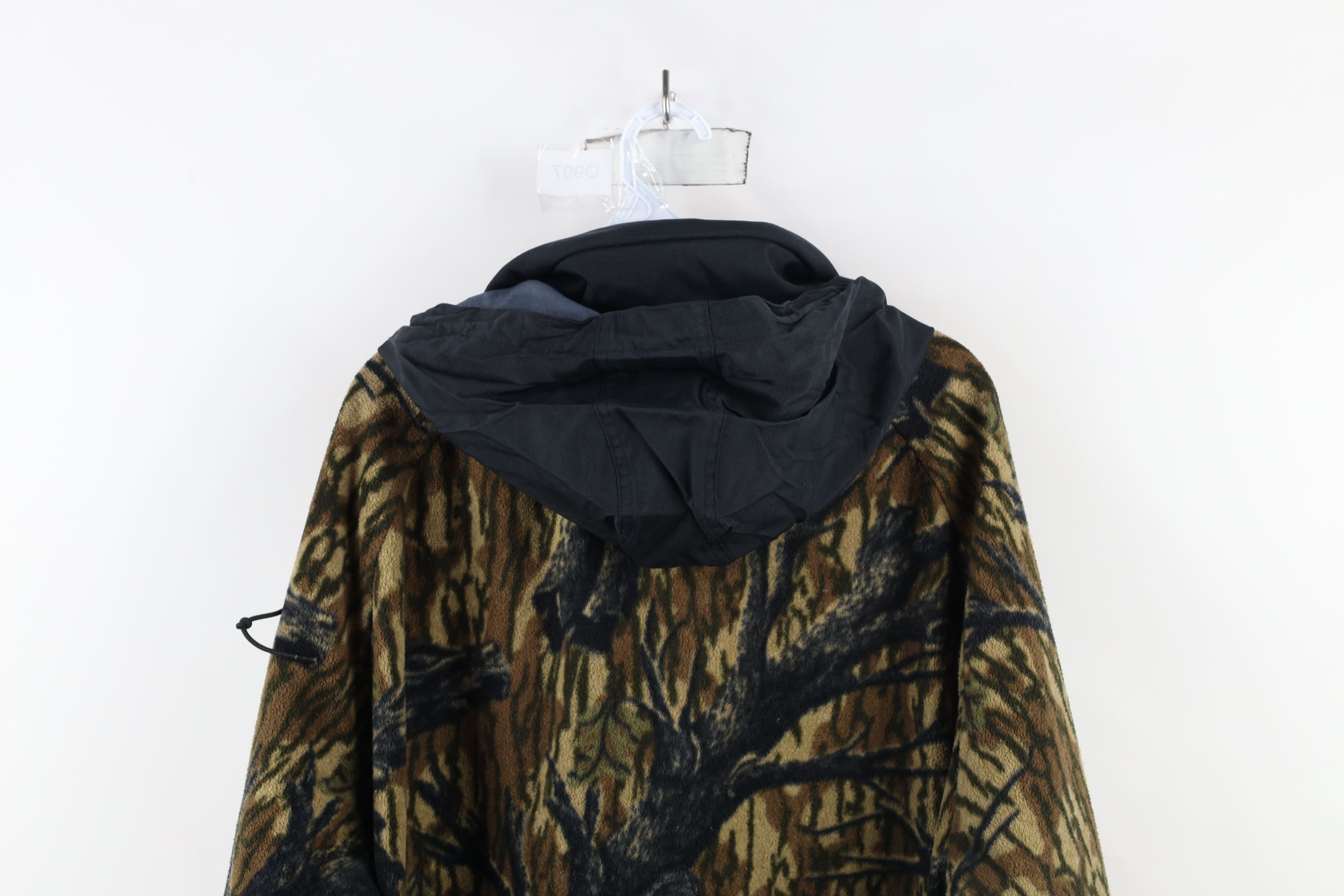 Vintage Vintage 90s Remington Camouflage Fleece Hooded Parka Jacket Size US XL / EU 56 / 4 - 15 Thumbnail