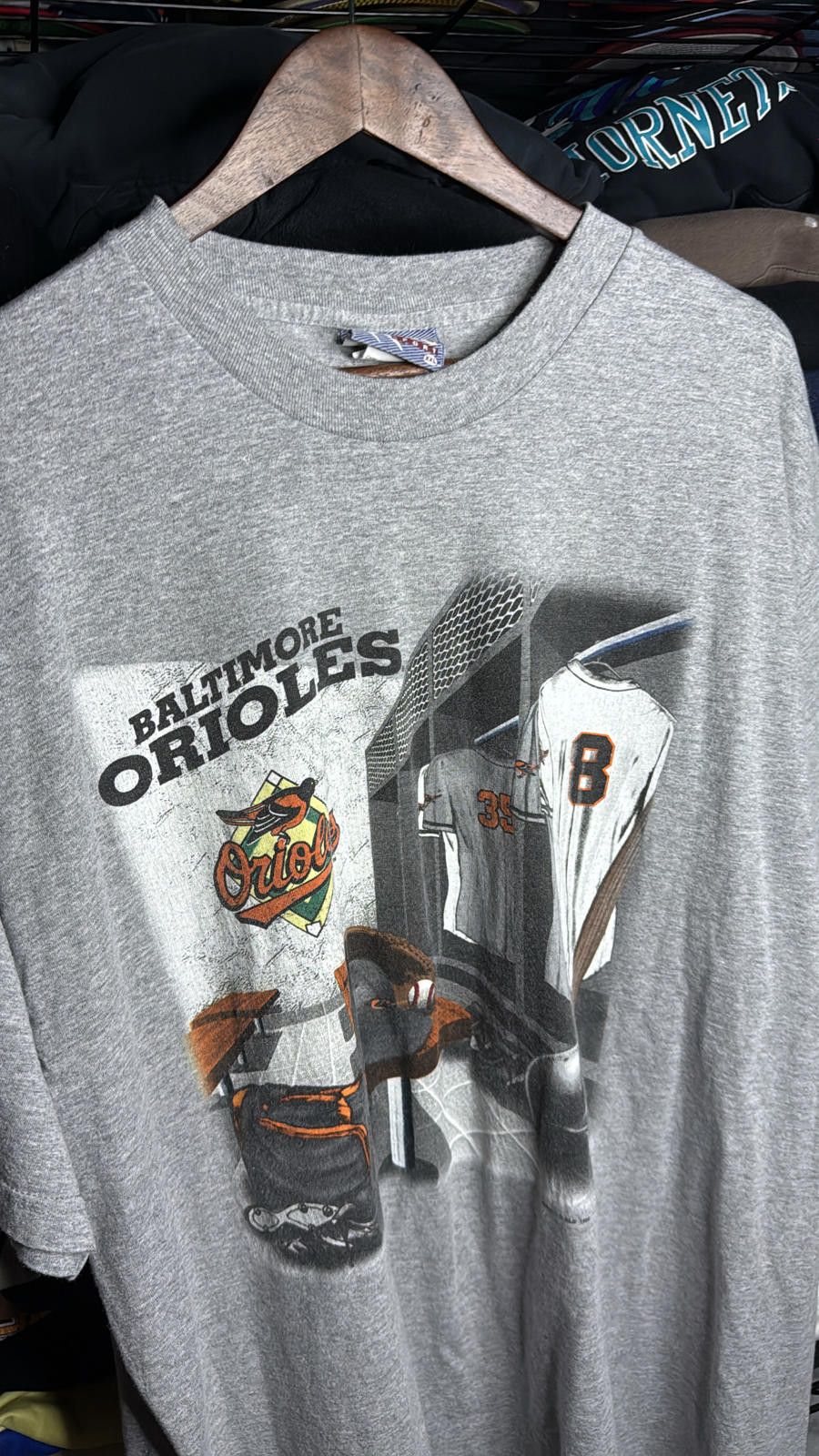 Designer Vintage 90's Baltimore Orioles T-shirt Size US XXL / EU 58 / 5 - 2 Thumbnail