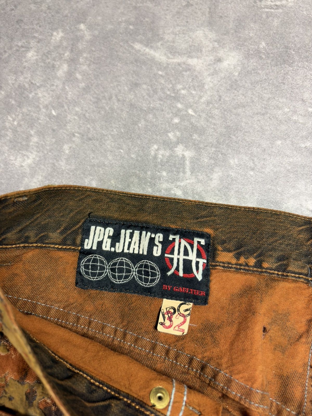 Jean Paul Gaultier 90s Jean Paul Gaultier Moss Camo Trompe L’oeil Pants 32 Size US 32 / EU 48 - 10 Thumbnail