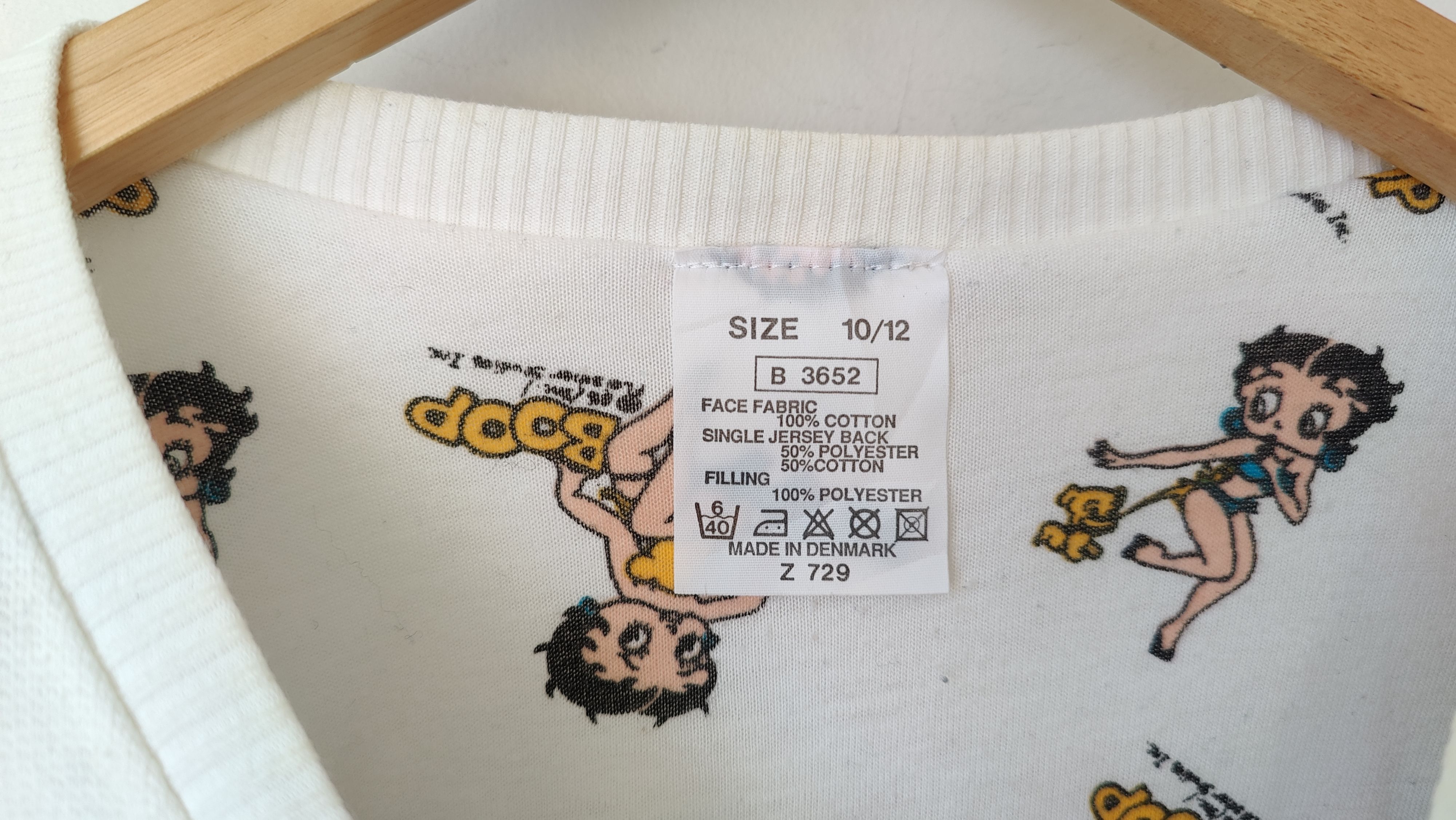 Vintage RARE Betty Boop 1985 Reversible AOP Vintage Sweatshirt Size US M / EU 48-50 / 2 - 7 Thumbnail